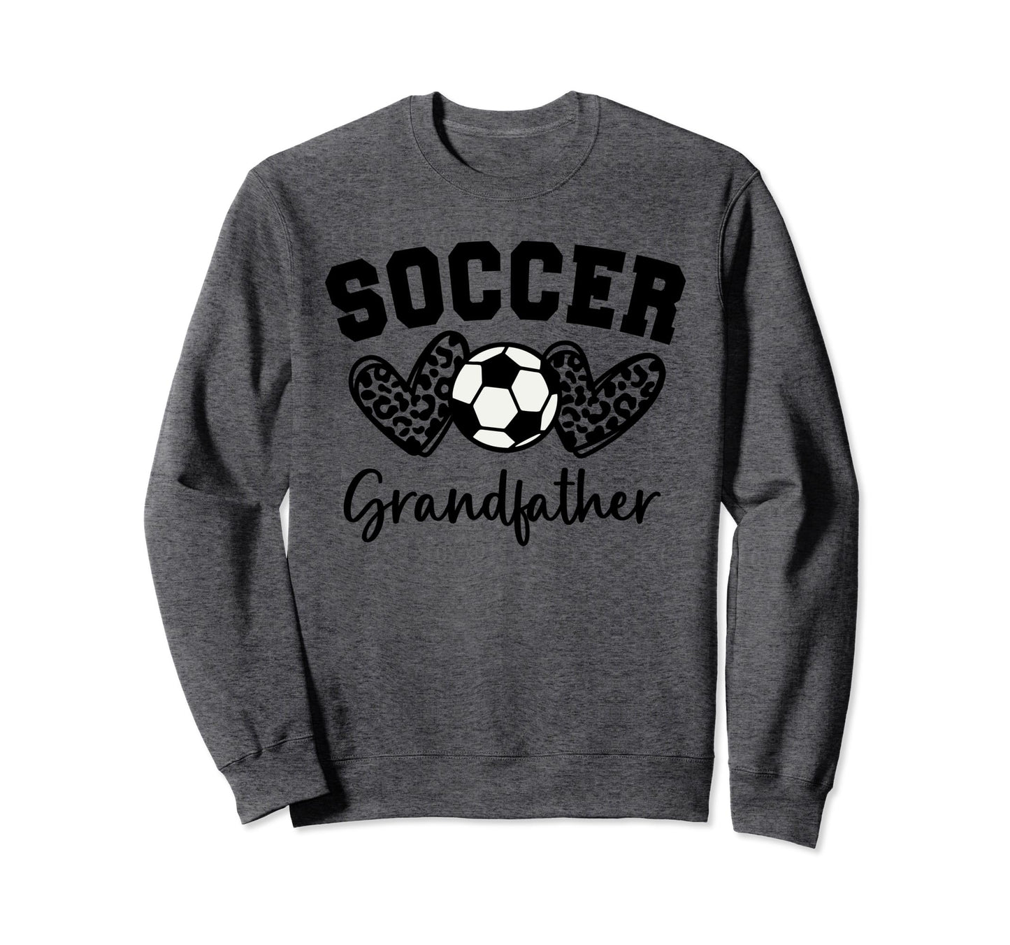 Soccer Grandfather Matching Family Sweatshirt - Custom Art Print Unisex - T-Shirt, Sweatshirt, Hoodie