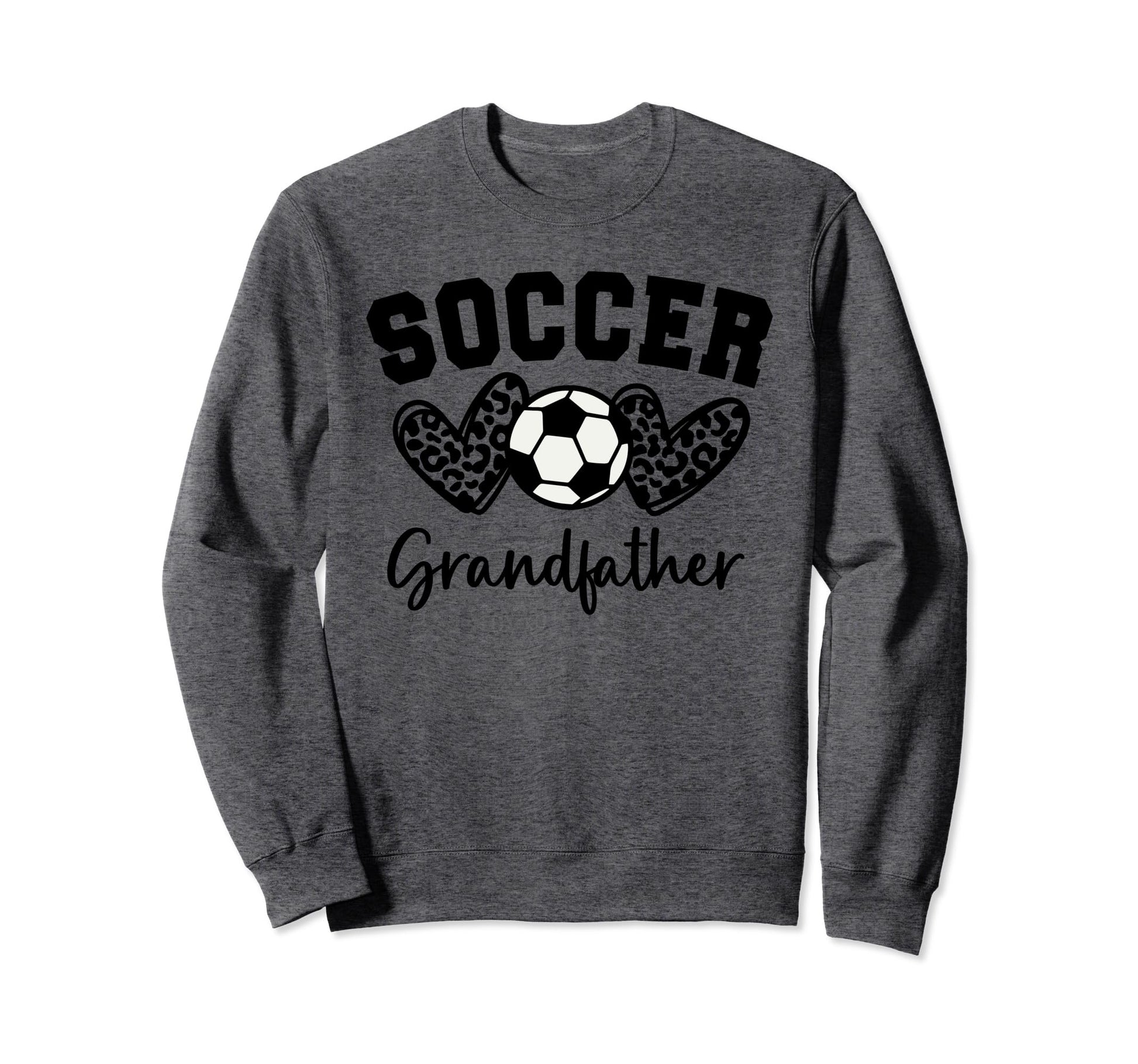 Soccer Grandfather Matching Family Sweatshirt - Custom Art Print Unisex - T-Shirt, Sweatshirt, Hoodie