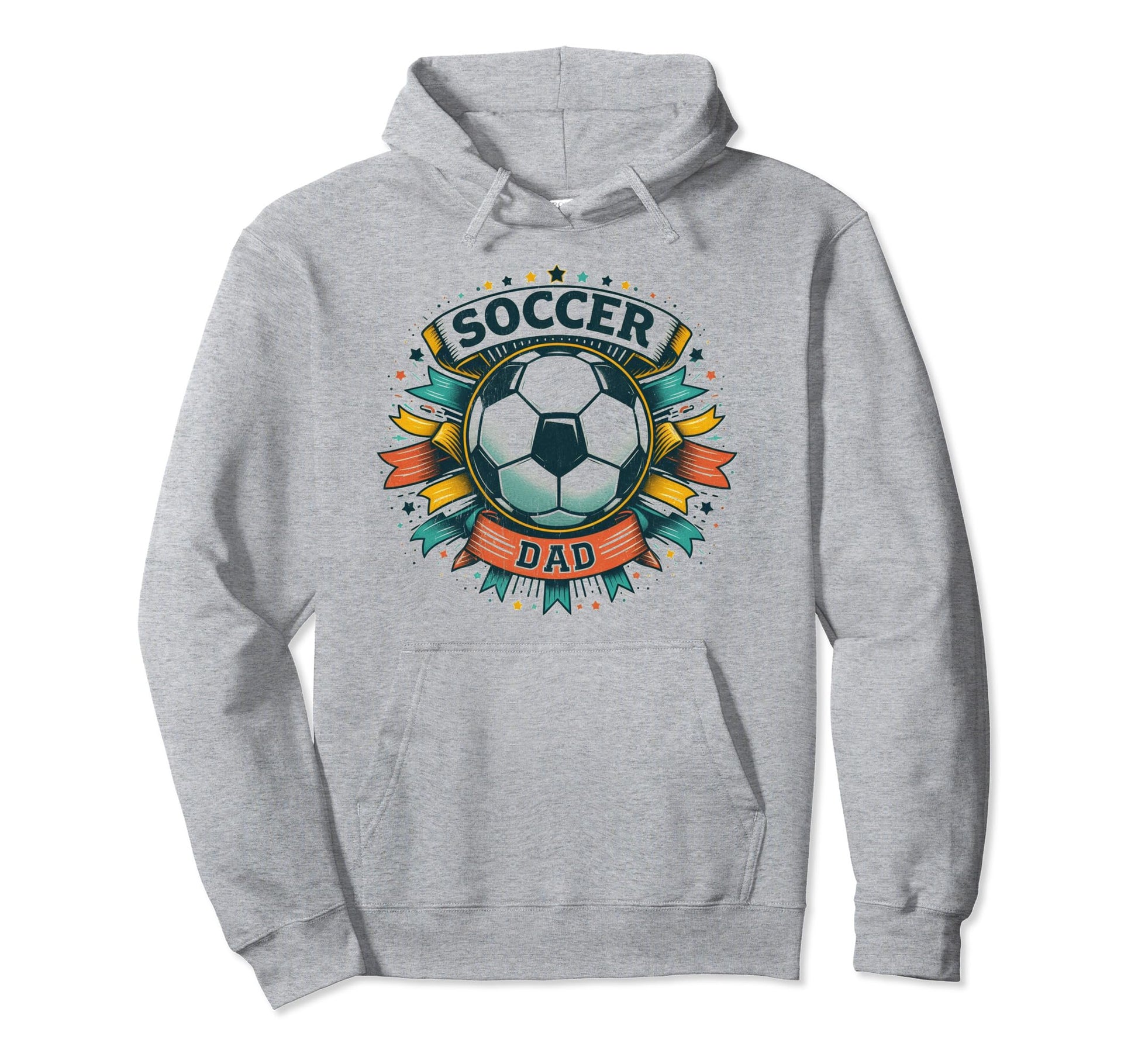 Soccer Dad Family Matching Dad Fathers Day Hoodie - Unique Graphic Unisex - T-Shirt, Sweatshirt, Hoodie