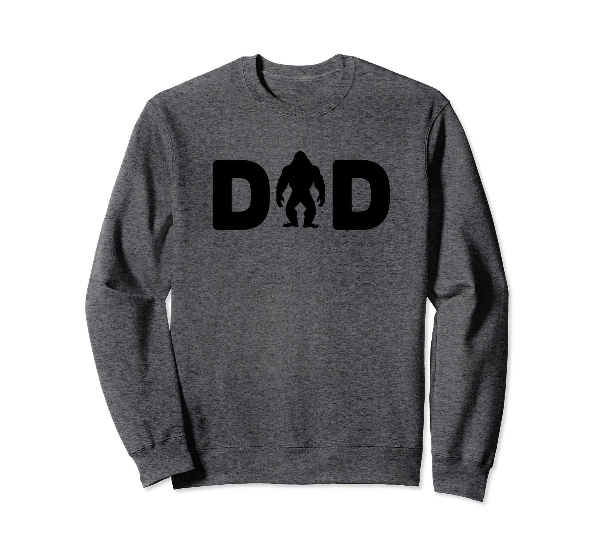 Dad Bigfoot Funny Fathers Day Sweatshirt - Minimalist Print for Adults - T-Shirt, Sweatshirt, Hoodie