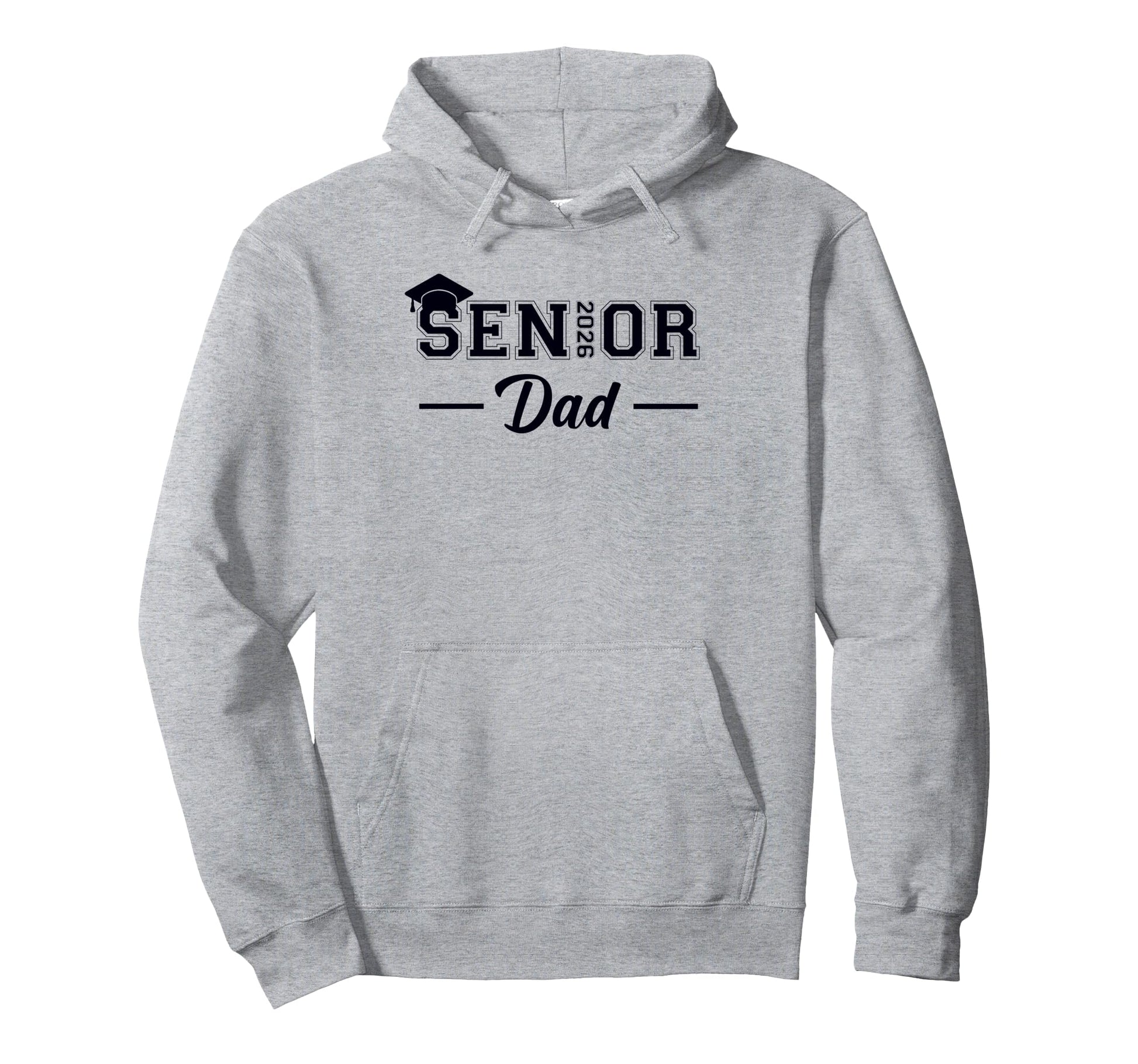 Dad Senior 2026 Proud Dad Class 2026 Hoodie - Fun Novelty Design Unisex - T-Shirt, Sweatshirt, Hoodie