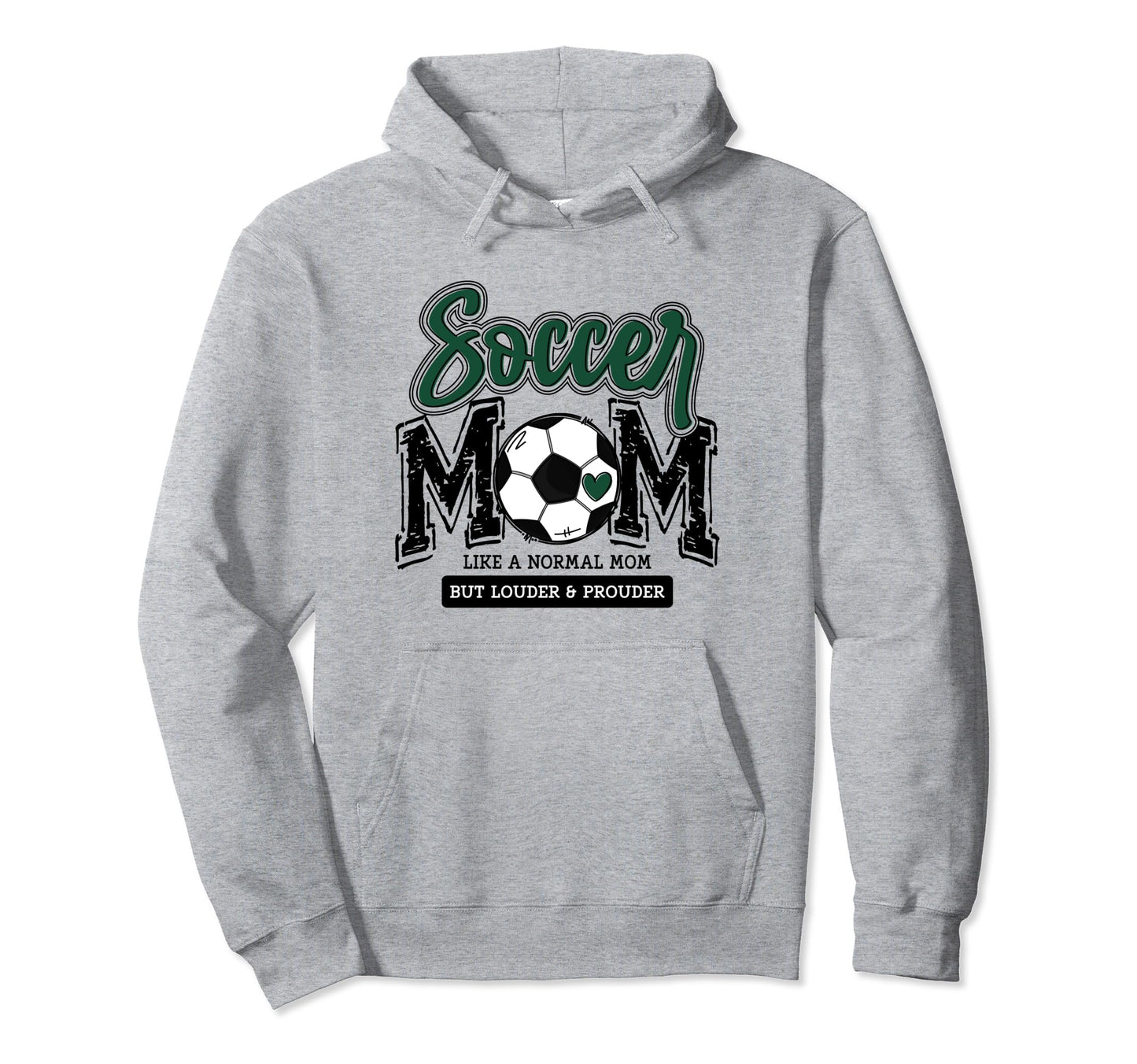 Soccer Mom Green Soccer Player Calls Hoodie - Custom Art Print for Adults - T-Shirt, Sweatshirt, Hoodie
