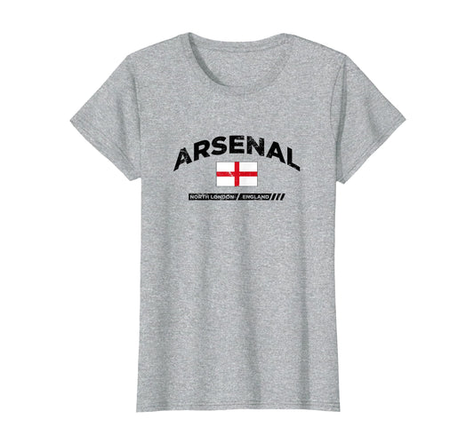Arsenal Town North London England Uk T-Shirt - Graphic Print Unisex - T-Shirt, Sweatshirt, Hoodie