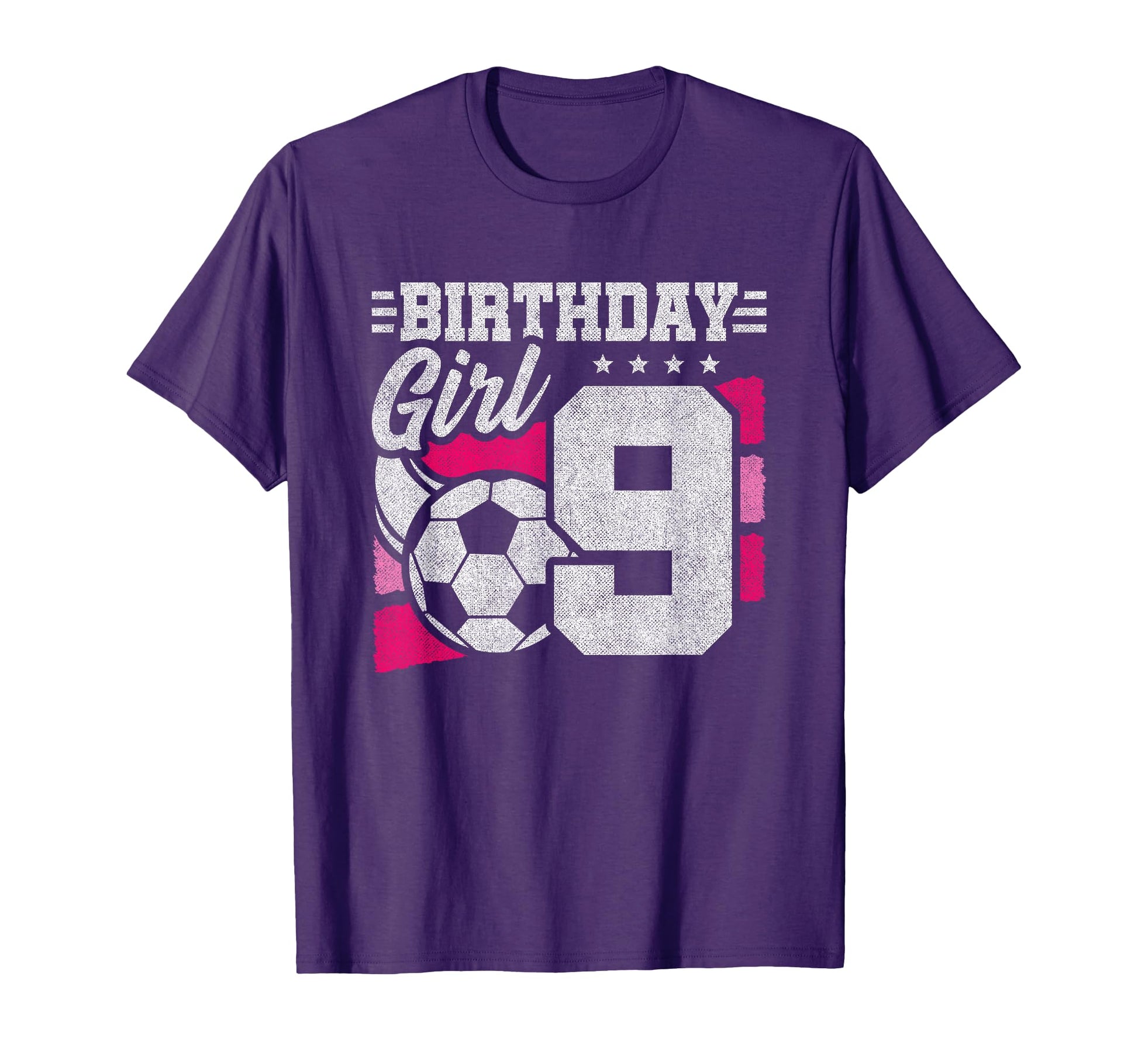 9 Year Old Soccer Birthday 9Th T-Shirt - Minimalist Print Men Women - T-Shirt, Sweatshirt, Hoodie