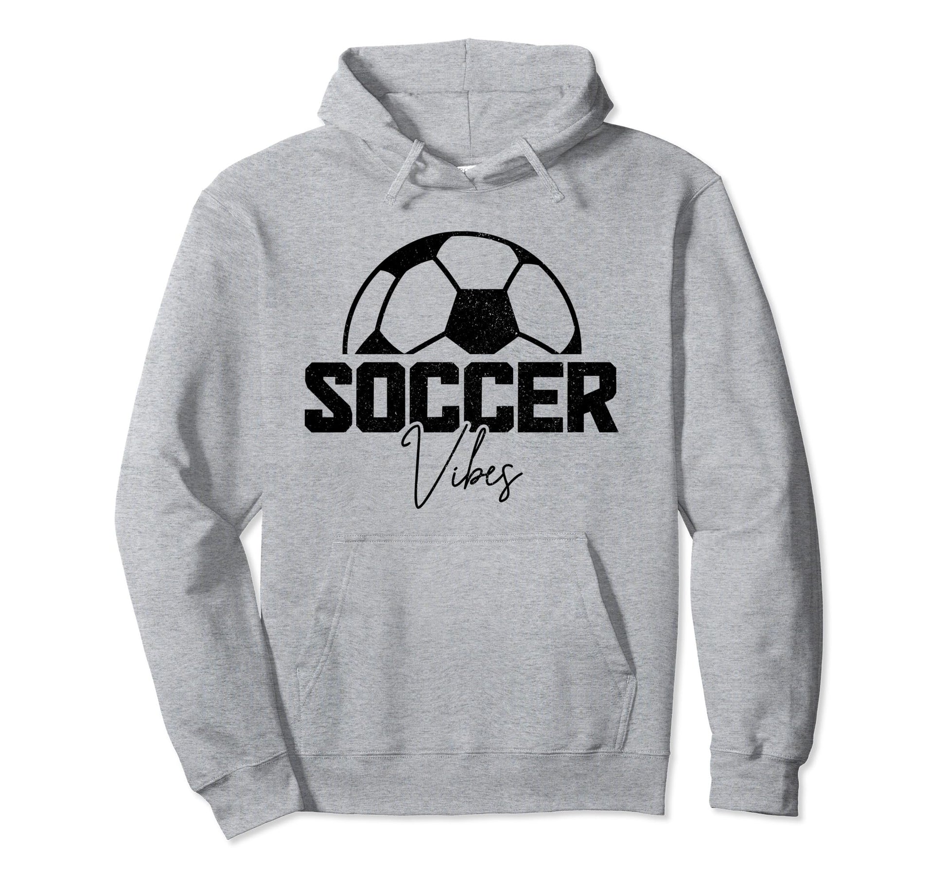 Soccer Vibes Soccer Player Hoodie - Aesthetic Graphic Men Women - T-Shirt, Sweatshirt, Hoodie