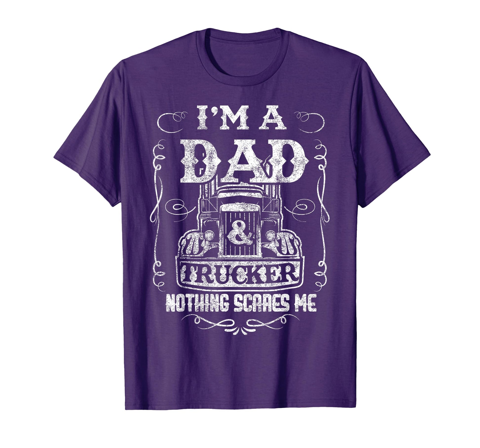 Im Dad And Trucker Truck Driver Father T-Shirt - Graphic Print Unisex - T-Shirt, Sweatshirt, Hoodie