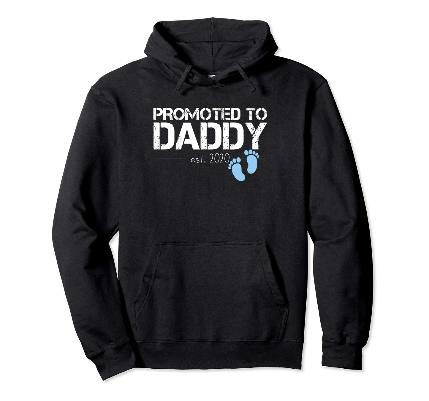 Promoted To Daddy Est 2020 Future New Hoodie - Graphic Print for Adults - T-Shirt, Sweatshirt, Hoodie