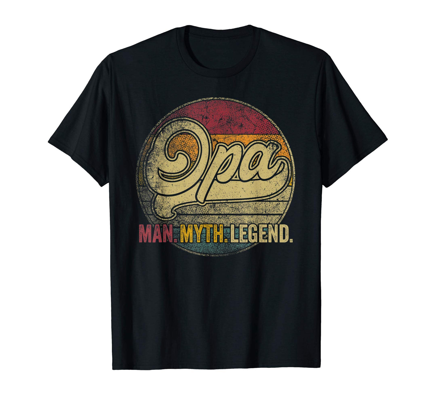 Mens Opa Myth Legend Fathers Day T-Shirt - Streetwear Style Men Women - T-Shirt, Sweatshirt, Hoodie