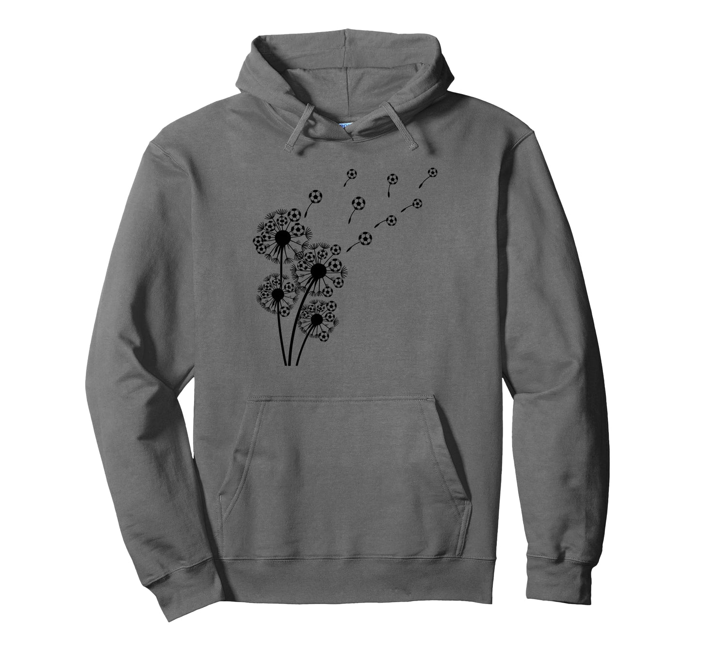 Soccer Balls Dandelion Funny Soccer Hoodie - Custom Art Print Unisex - T-Shirt, Sweatshirt, Hoodie
