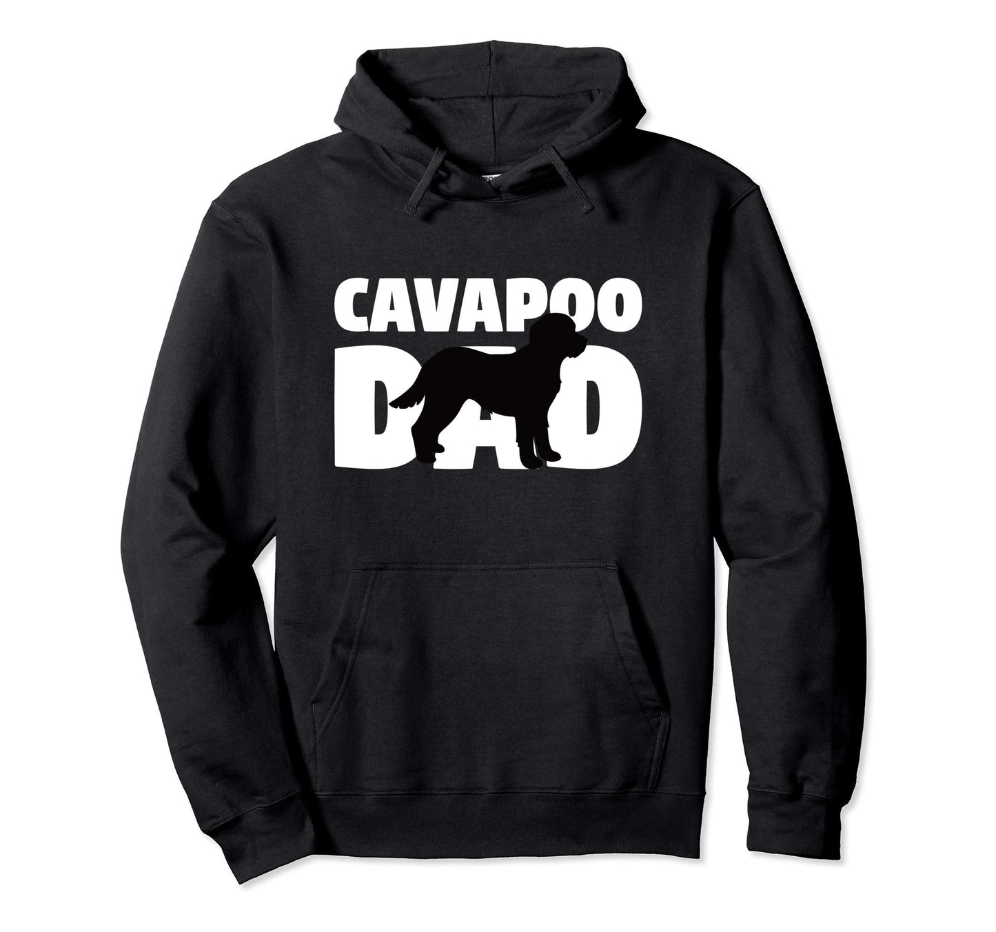 Cavapoo Dad Dog Father Cavapoo Gift Hoodie - Graphic Print Men Women - T-Shirt, Sweatshirt, Hoodie