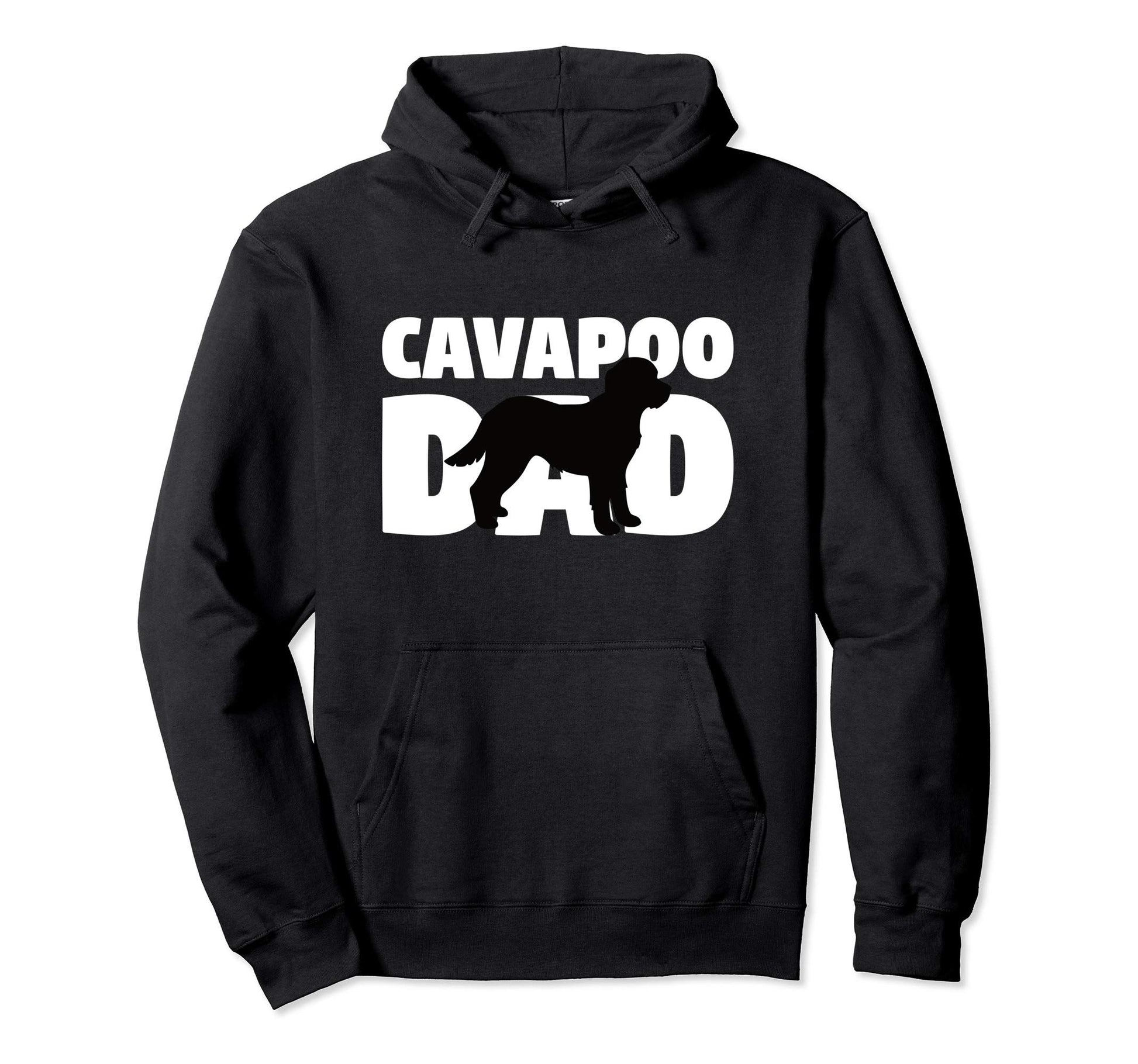Cavapoo Dad Dog Father Cavapoo Gift Hoodie - Graphic Print Men Women - T-Shirt, Sweatshirt, Hoodie