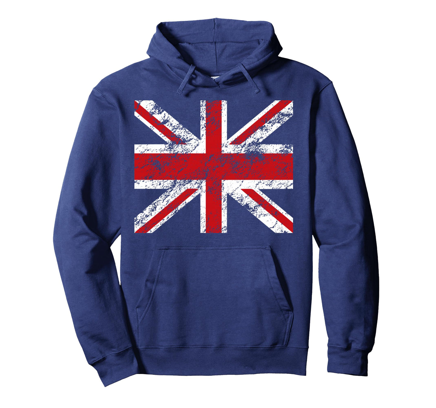 Flag England British Flag Heritage Hoodie - Minimalist Print Men Women - T-Shirt, Sweatshirt, Hoodie