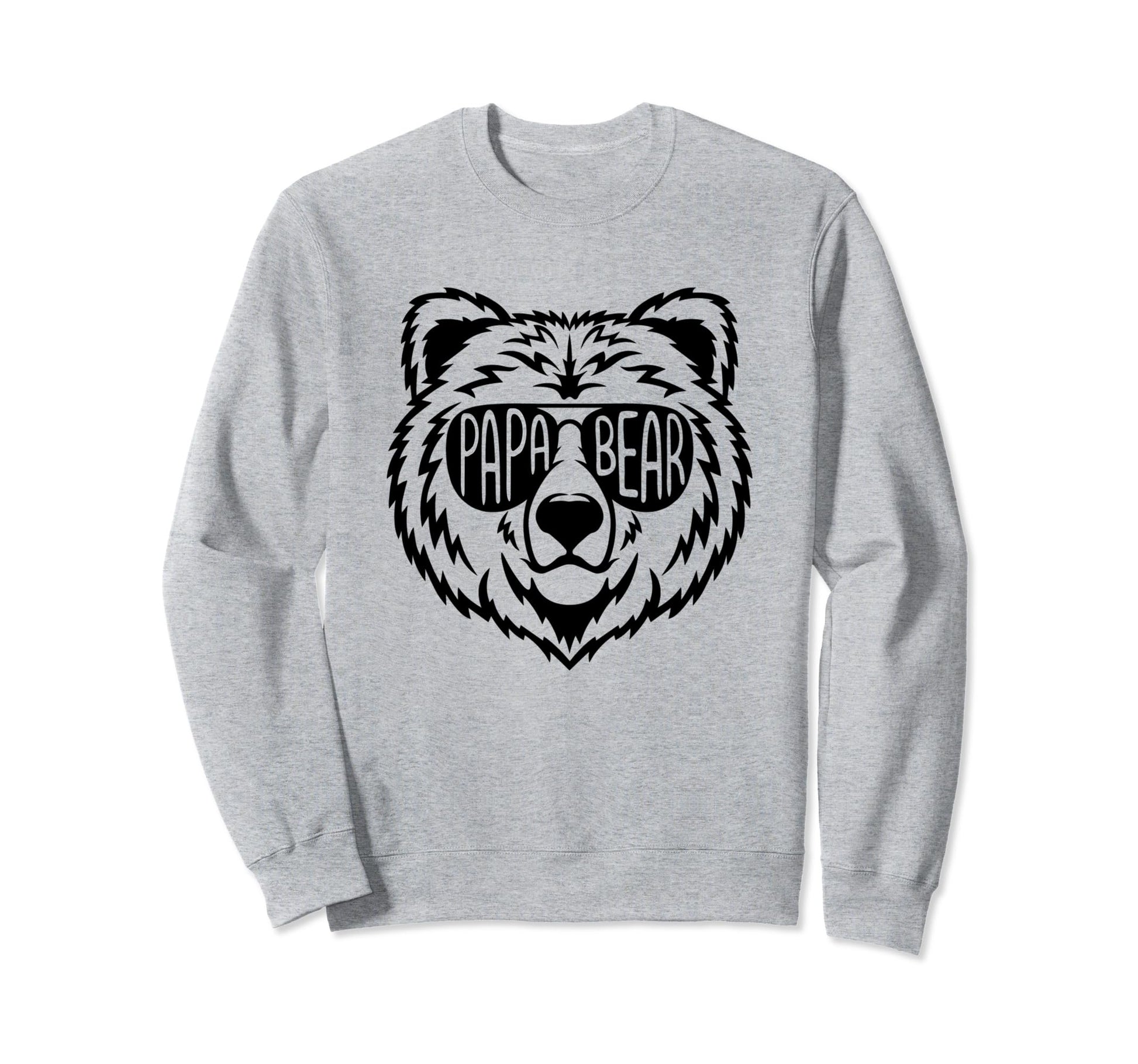 Funny Bear Papa Dad Fathers Day Hoodie - Aesthetic Graphic for Adults - T-Shirt, Sweatshirt, Hoodie