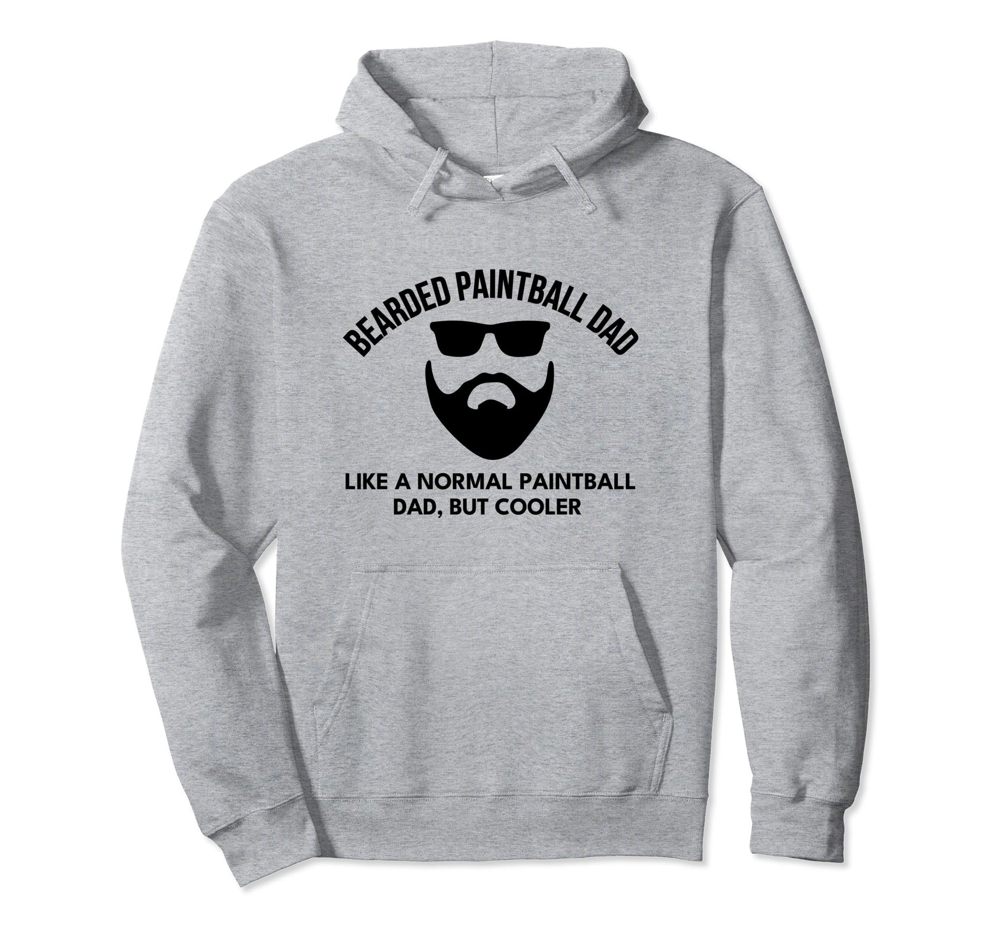 Bearded Paintball Definition White T-Shirt - Unique Graphic for Adults - T-Shirt, Sweatshirt, Hoodie