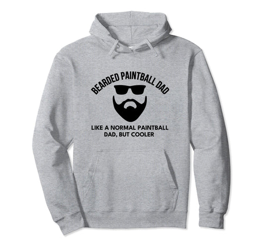 Bearded Paintball Definition White T-Shirt - Unique Graphic for Adults - T-Shirt, Sweatshirt, Hoodie