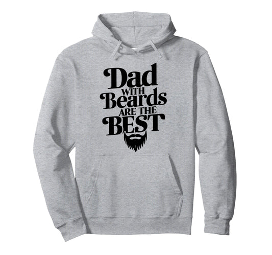 Beard Lover Daddy Novelty Funny Bearded Hoodie - Trendy Graphic for Adults - T-Shirt, Sweatshirt, Hoodie