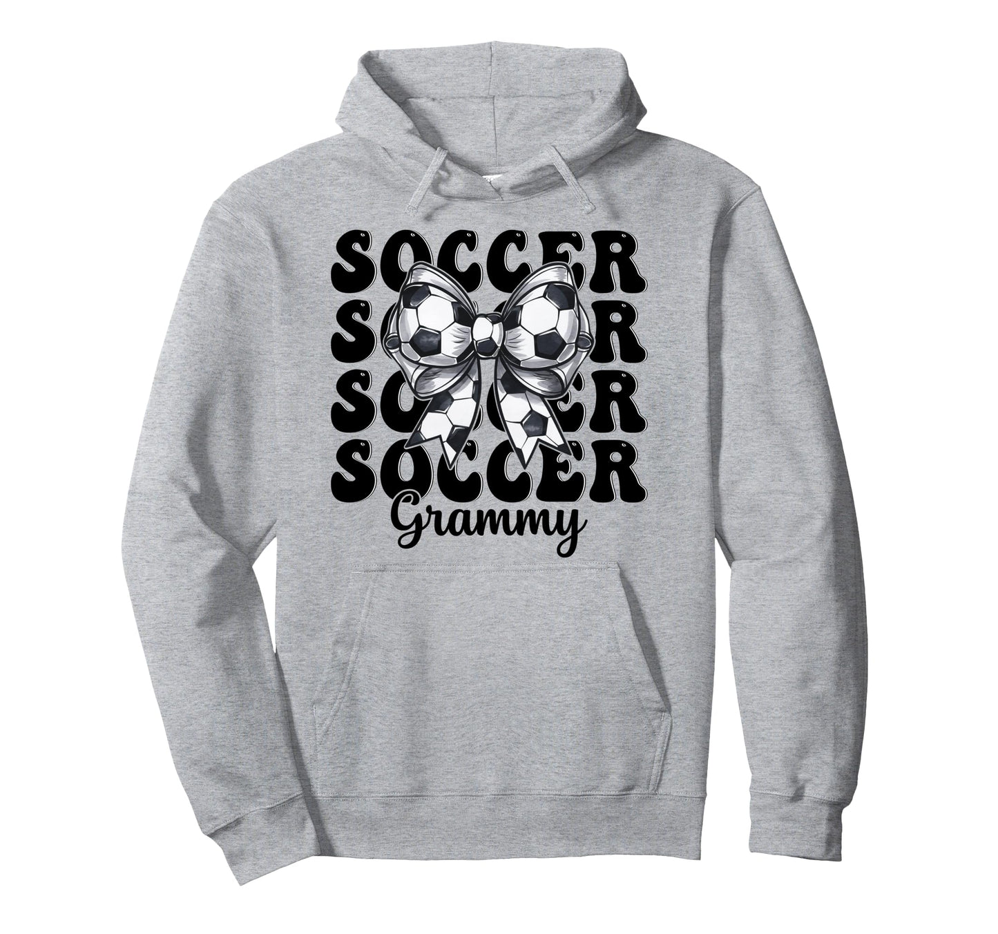 Soccer Grammy Soccer Grandma Nana Hoodie - Custom Art Print for Adults - T-Shirt, Sweatshirt, Hoodie