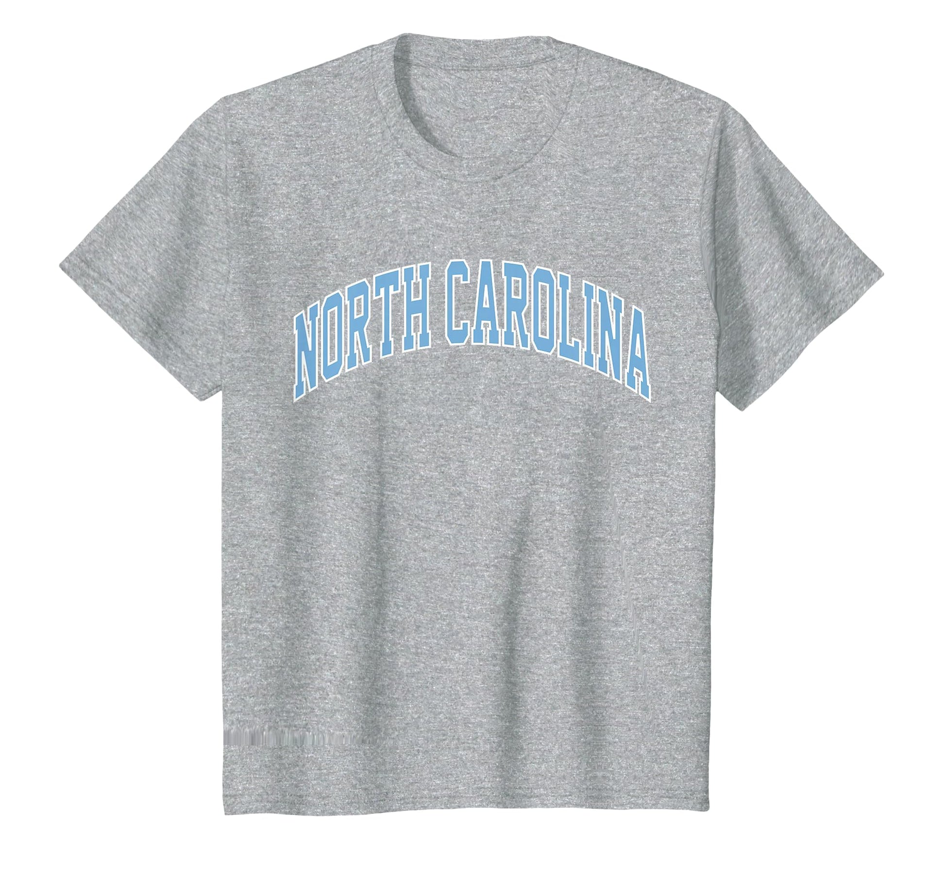 North Carolina Blue Souvenir Simple North T-Shirt - Graphic Print Unisex - T-Shirt, Sweatshirt, Hoodie
