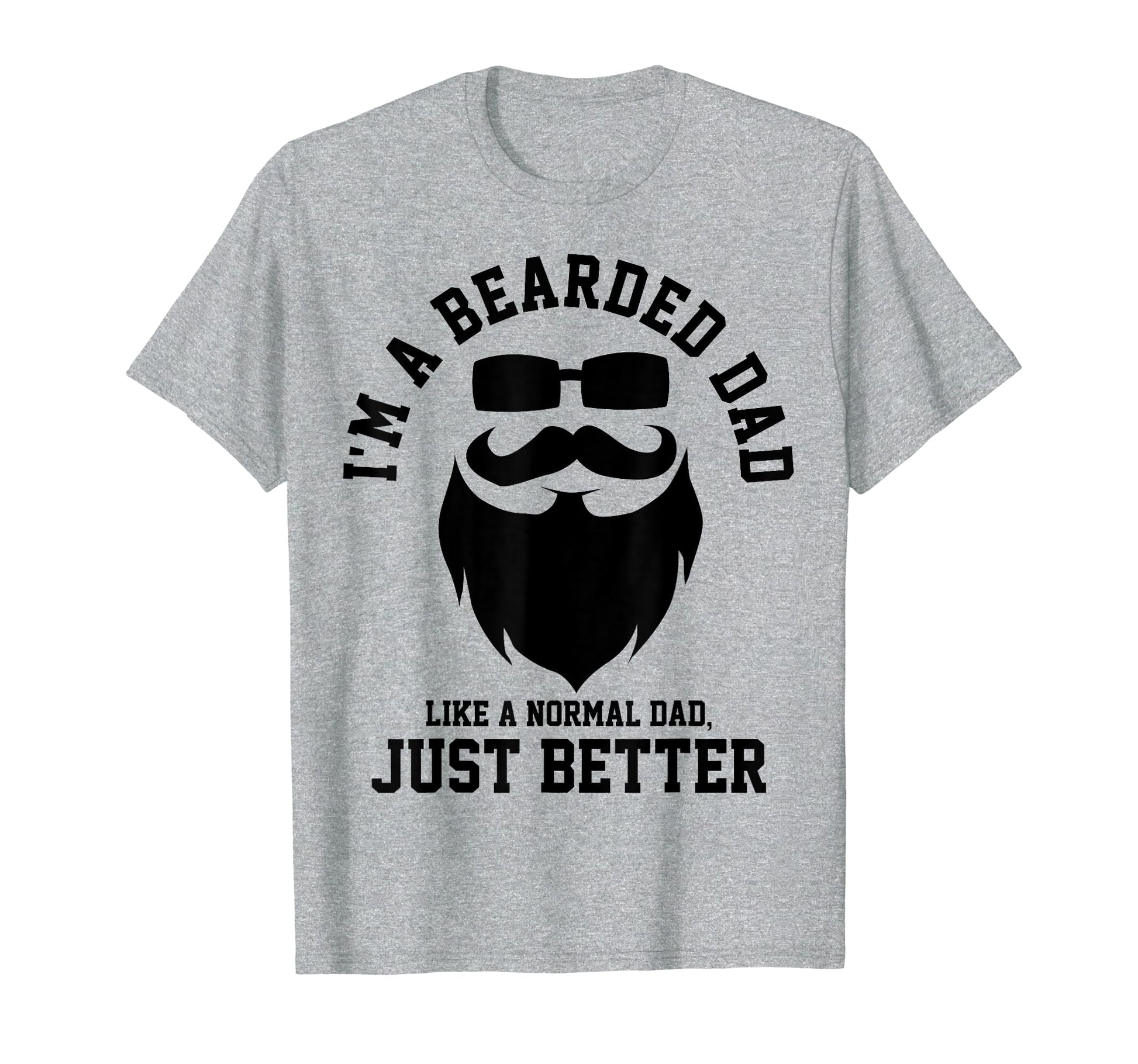 Beard Bearded Daddy Dad Husband T-Shirt - Novelty Apparel for Adults - T-Shirt, Sweatshirt, Hoodie