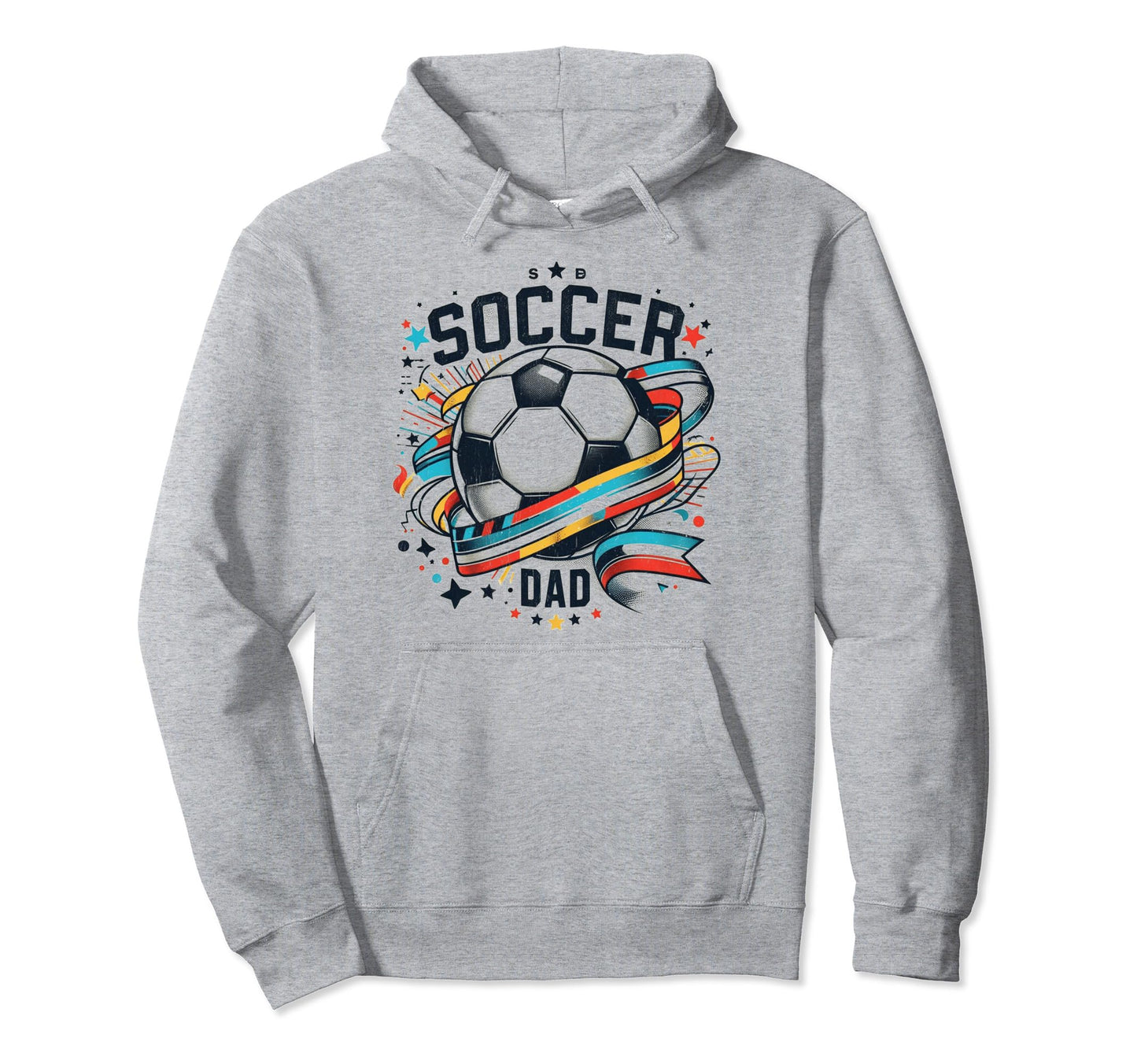 Soccer Dad Family Matching Dad Hoodie - Aesthetic Graphic for Adults - T-Shirt, Sweatshirt, Hoodie