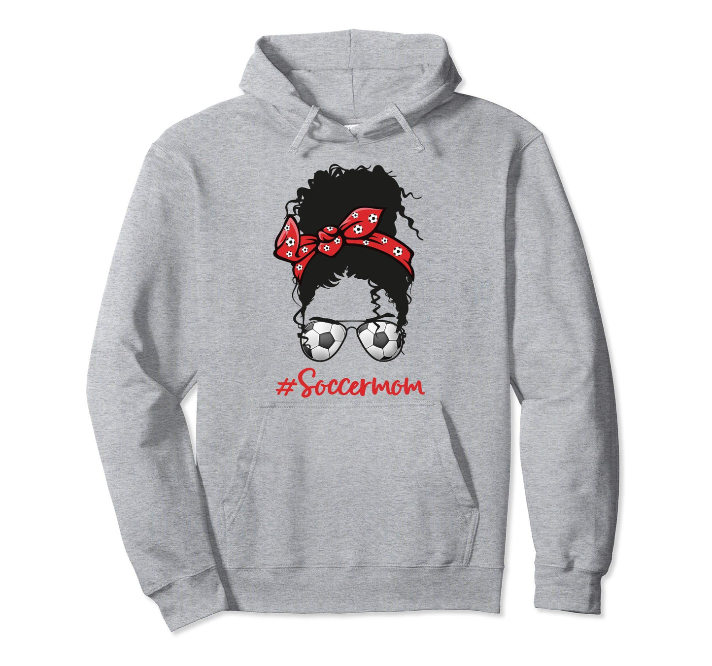 Soccer Mom Life Mothers Day Hoodie - Casual Everyday Wear Men Women - T-Shirt, Sweatshirt, Hoodie