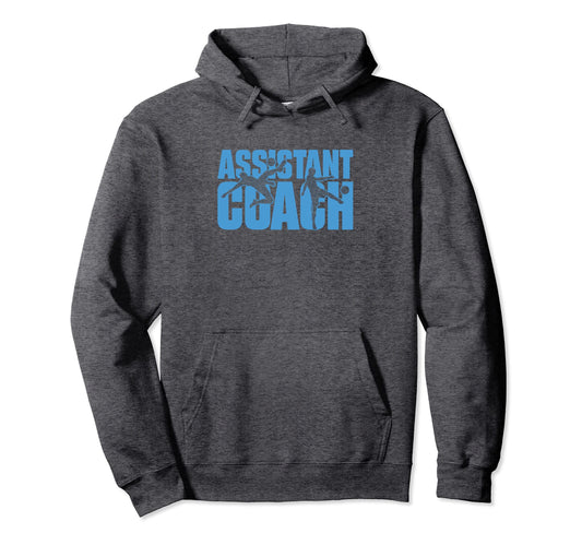 Assistant Soccer Coach Hoodie - Custom Art Print for Adults - T-Shirt, Sweatshirt, Hoodie