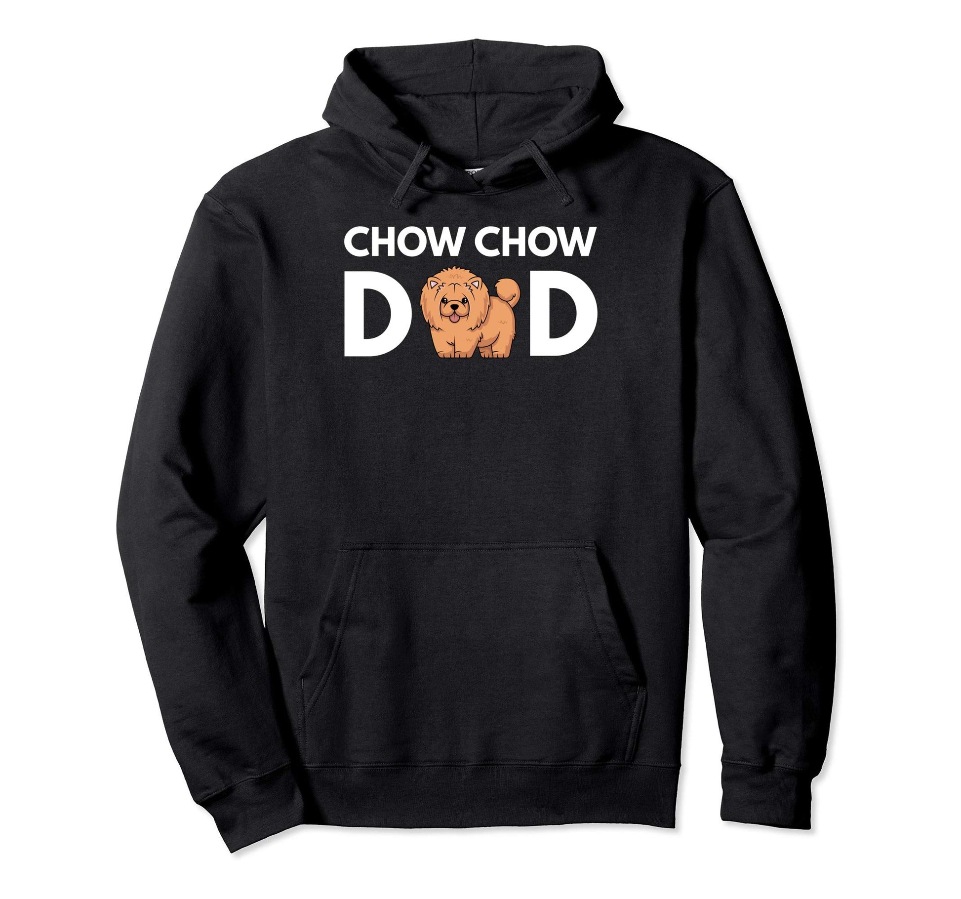 Chow Chow Dad Chow Chow Dog Dad Hoodie - Casual Everyday Wear for Adults - T-Shirt, Sweatshirt, Hoodie