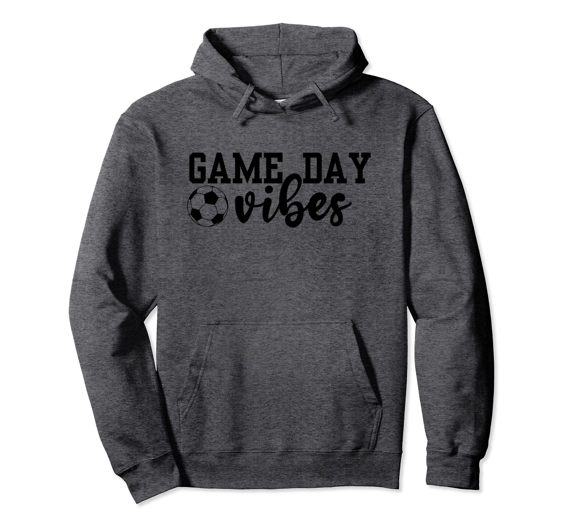 Game Day Vibes Soccer Coach Team Hoodie - Custom Art Print for Adults - T-Shirt, Sweatshirt, Hoodie
