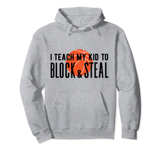 Basketball Dad Mom Basketball Parents Hoodie - Trendy Graphic Unisex - T-Shirt, Sweatshirt, Hoodie