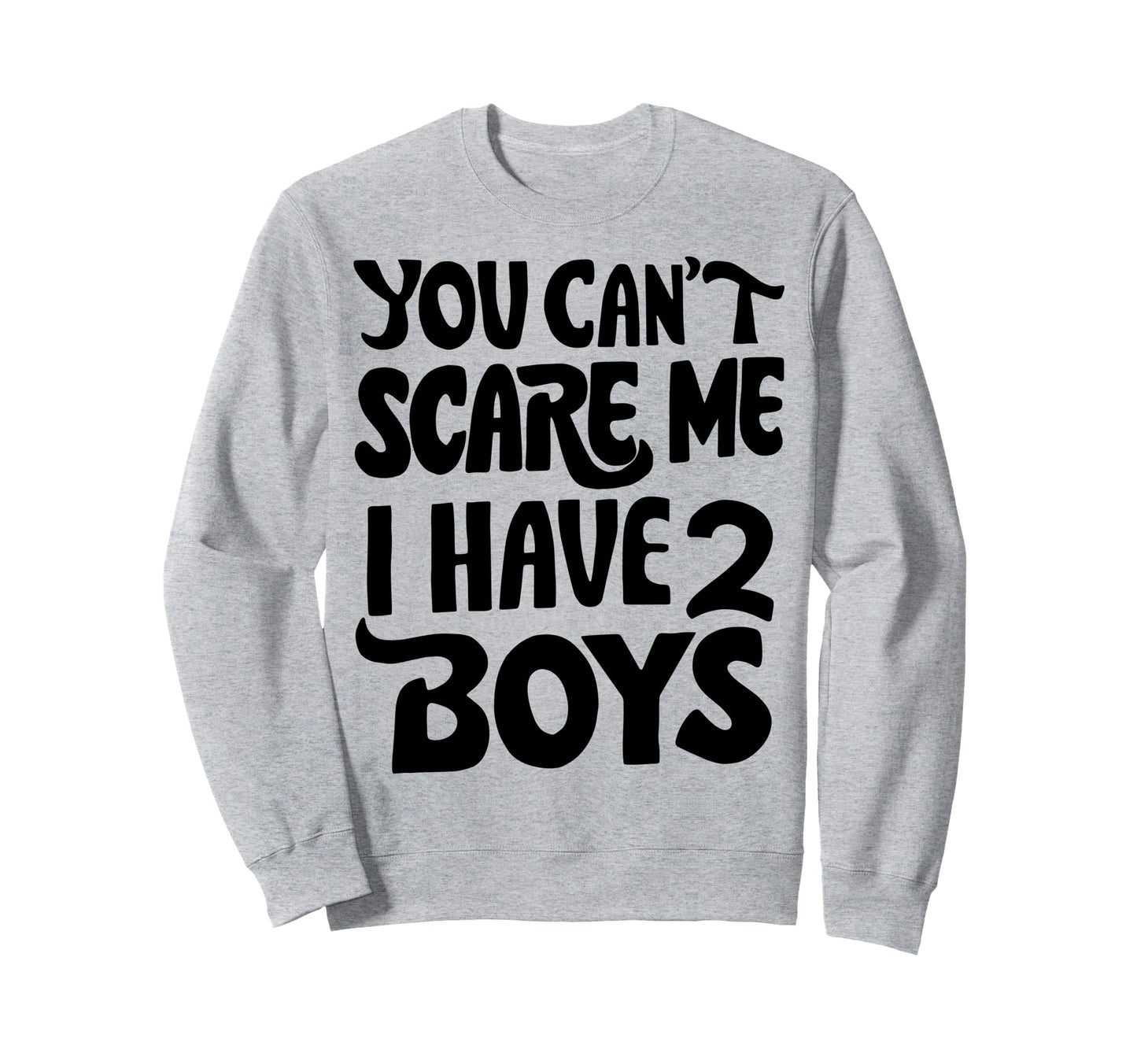 Daddy Two Sons Funny Dad 2 Sweatshirt - Trendy Graphic for Adults - T-Shirt, Sweatshirt, Hoodie