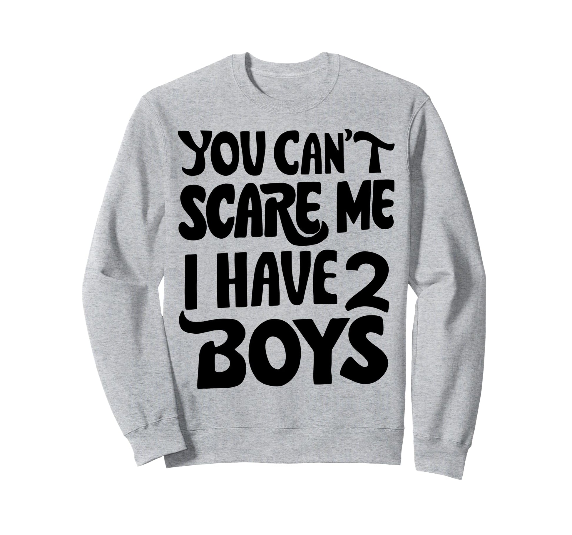 Daddy Two Sons Funny Dad 2 Sweatshirt - Trendy Graphic for Adults - T-Shirt, Sweatshirt, Hoodie