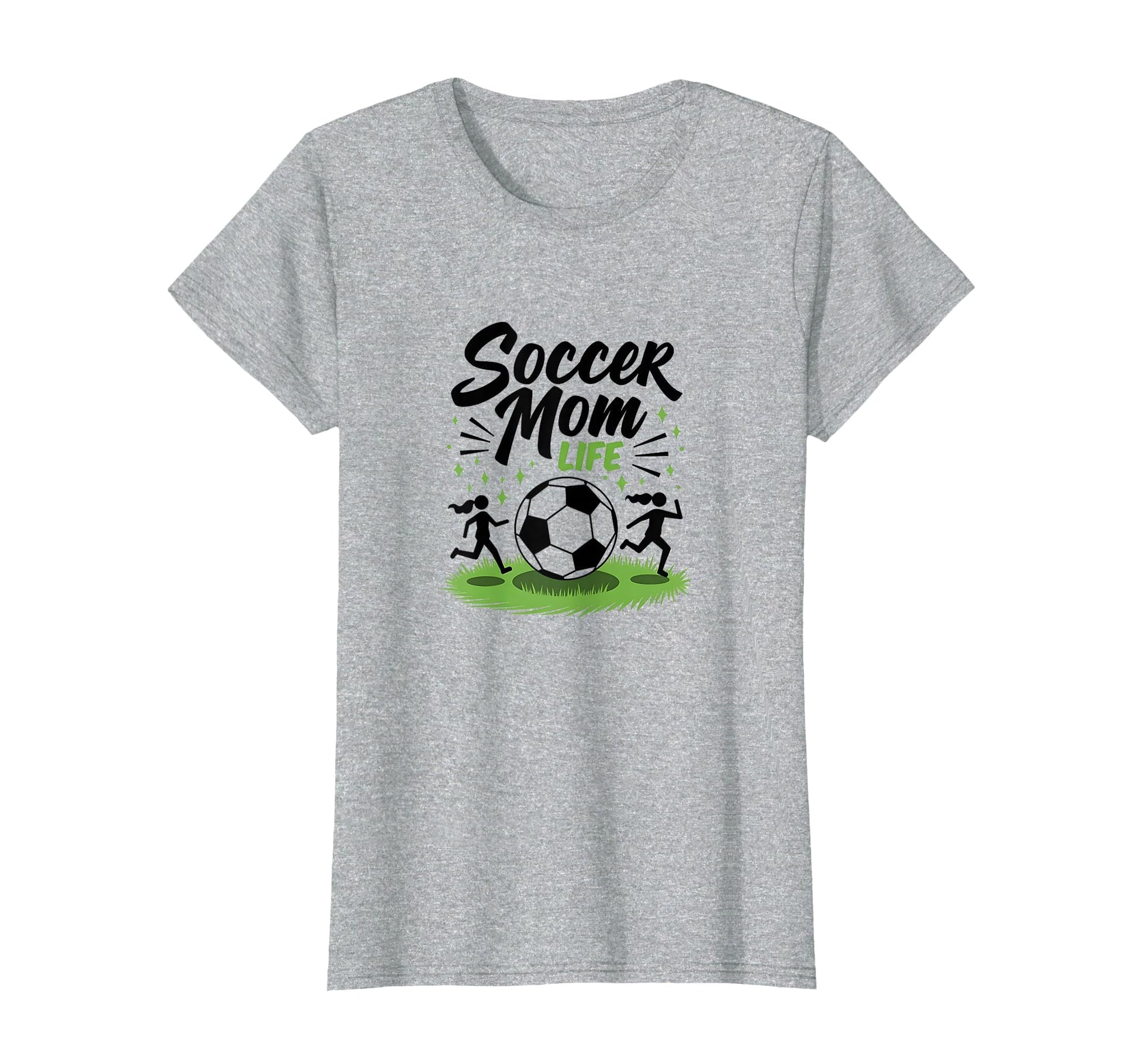 Soccer Mom Life Proud Parent Team Spirit Sweatshirt - Graphic Print Unisex - T-Shirt, Sweatshirt, Hoodie