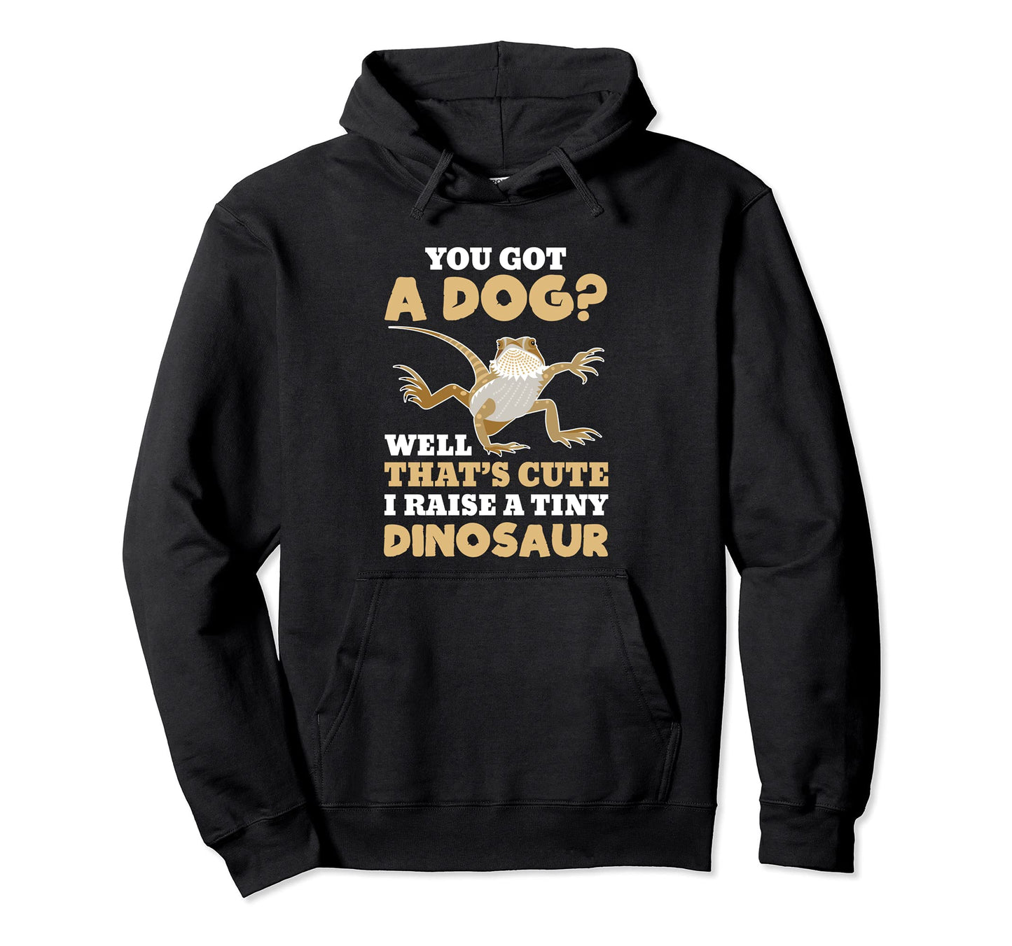 Bearded Dragon Funny Reptile Lizard Hoodie - Novelty Apparel for Adults - T-Shirt, Sweatshirt, Hoodie