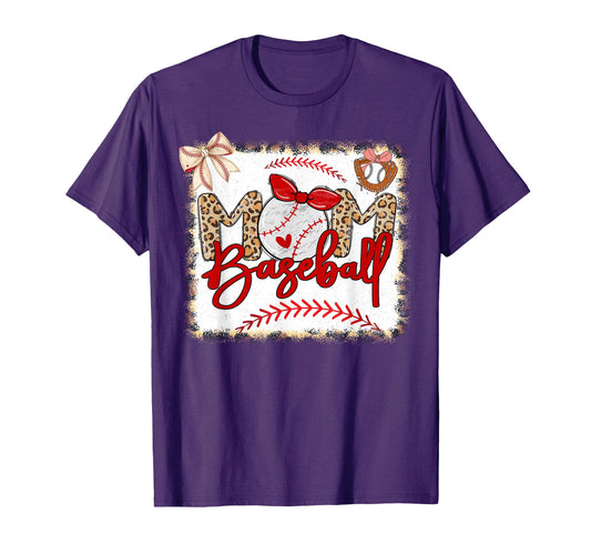 Baseball Mom Mama Mothers Day Baseball T-Shirt - Unique Graphic for Adults - T-Shirt, Sweatshirt, Hoodie