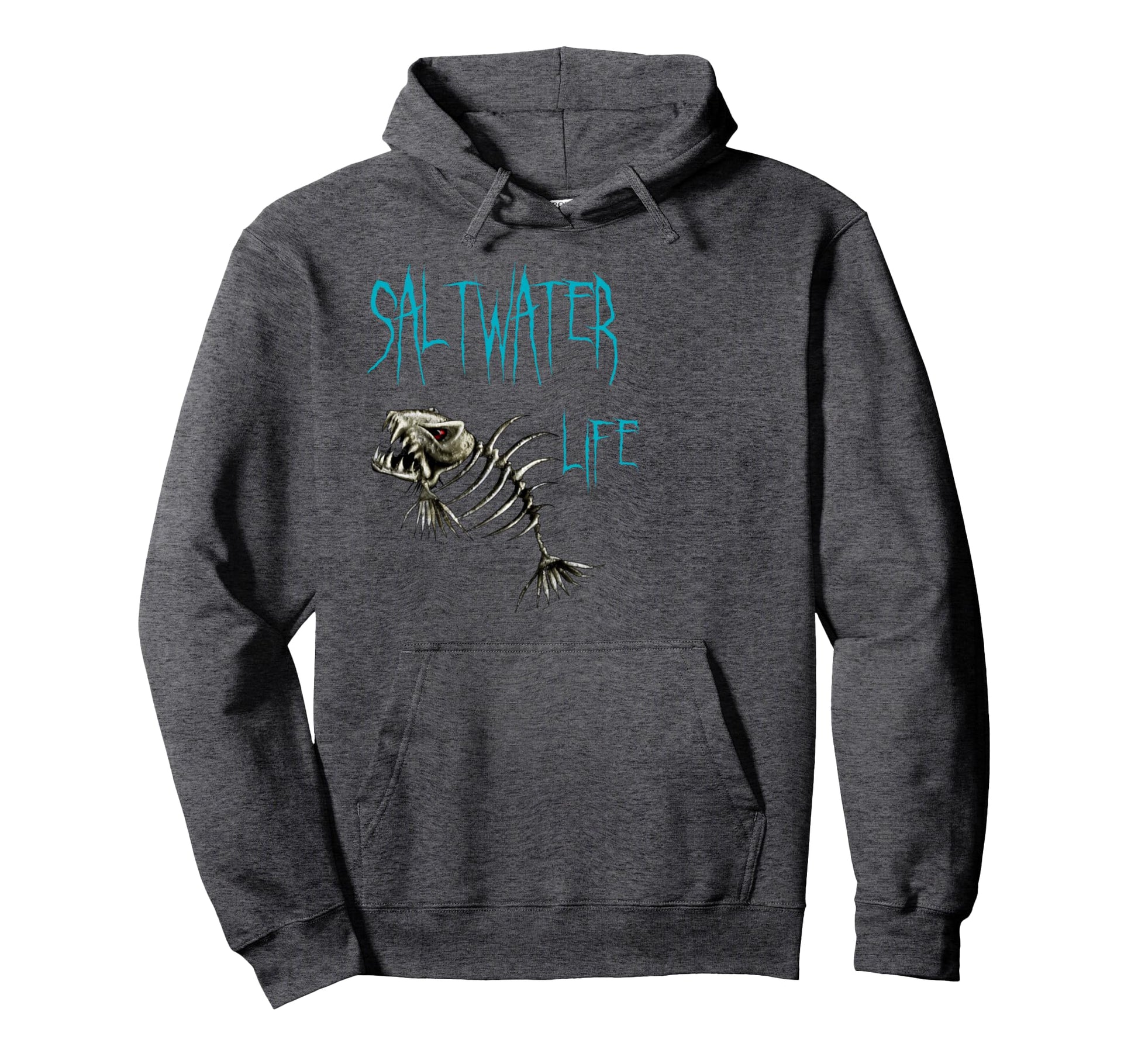 Saltwater Life Fishing Gift Hoodie - Casual Everyday Wear for Adults - T-Shirt, Sweatshirt, Hoodie