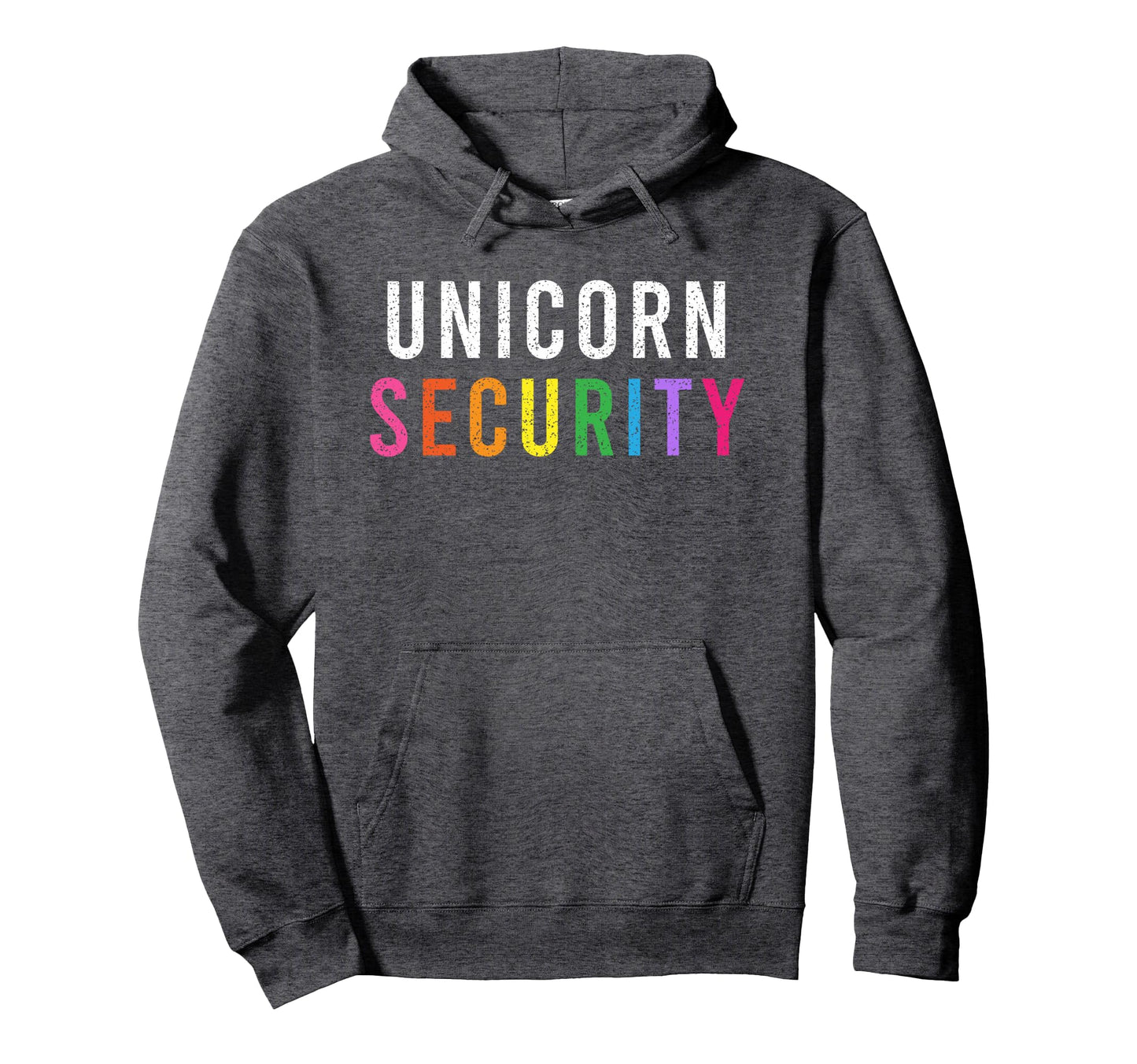 Unicorn Security Dad Brother Hoodie - Streetwear Style for Adults - T-Shirt, Sweatshirt, Hoodie