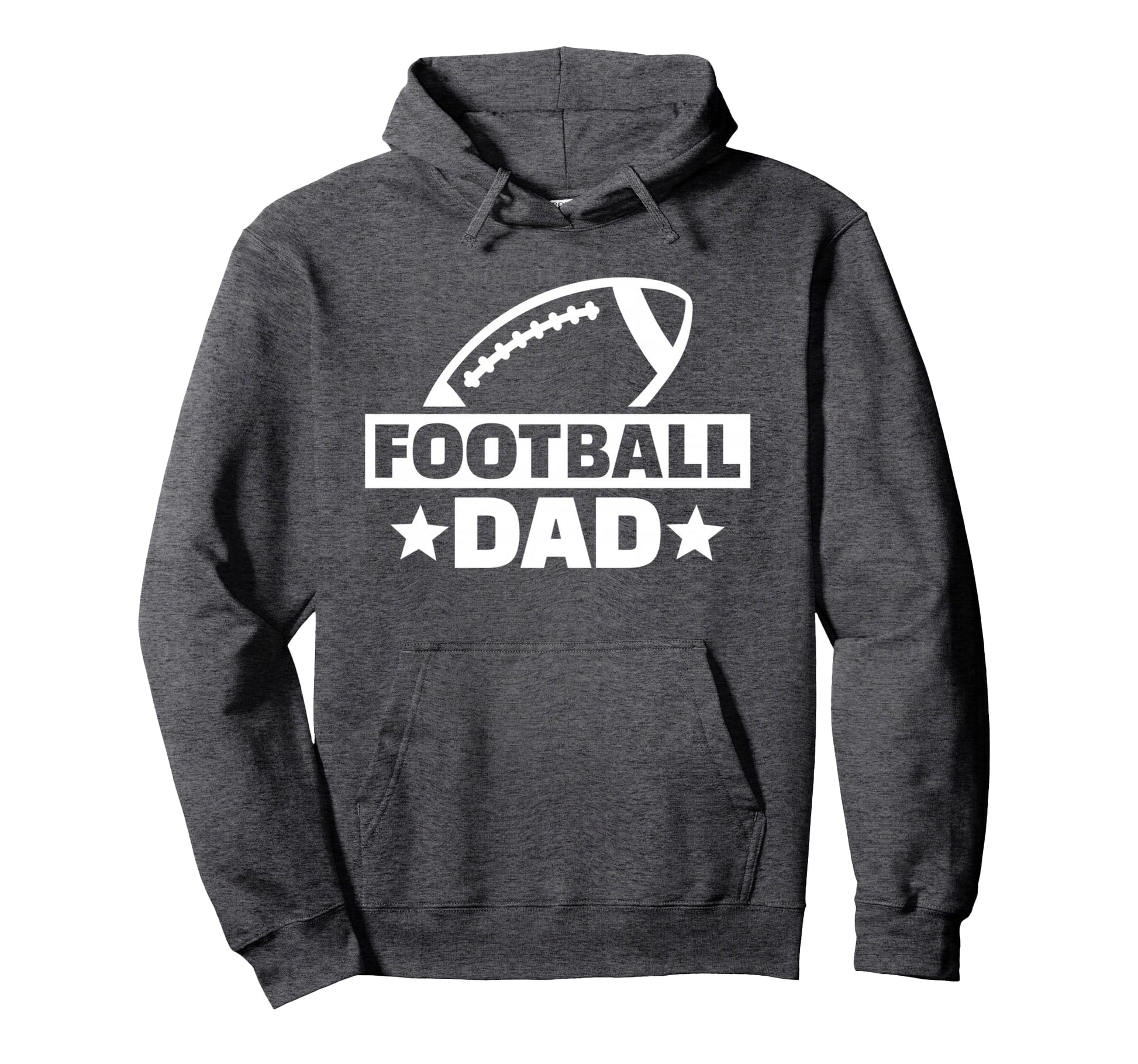 Football Dad Hoodie - Graphic Print Men Women - T-Shirt, Sweatshirt, Hoodie