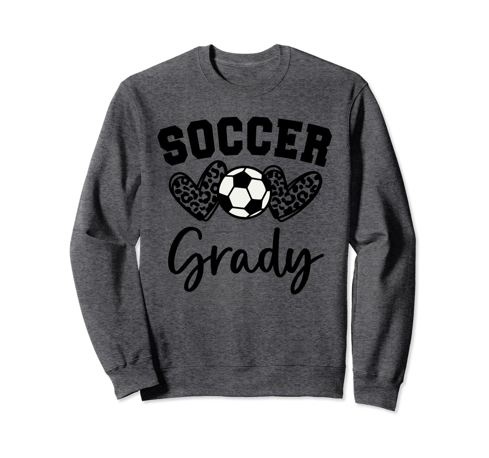Soccer Grady Matching Family Soccer Sweatshirt - Minimalist Print Unisex - T-Shirt, Sweatshirt, Hoodie