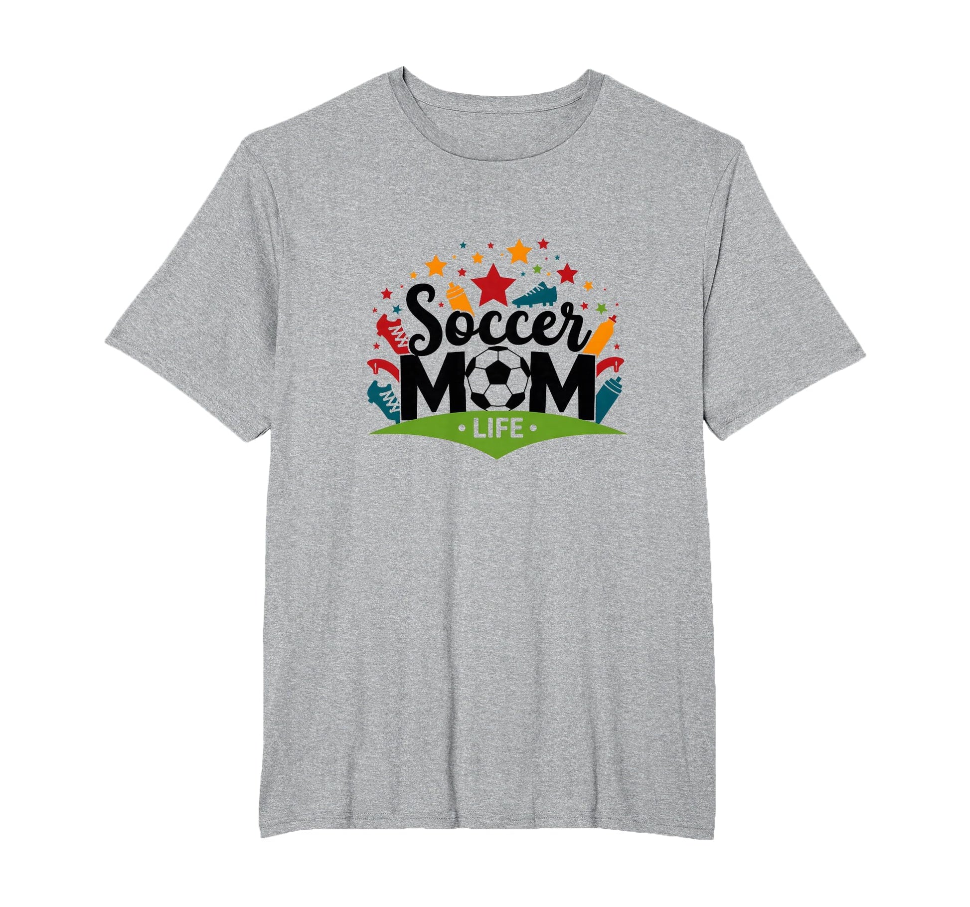 Soccer Mom Life Womens Sports Parent T-Shirt - Trendy Graphic for Adults - T-Shirt, Sweatshirt, Hoodie