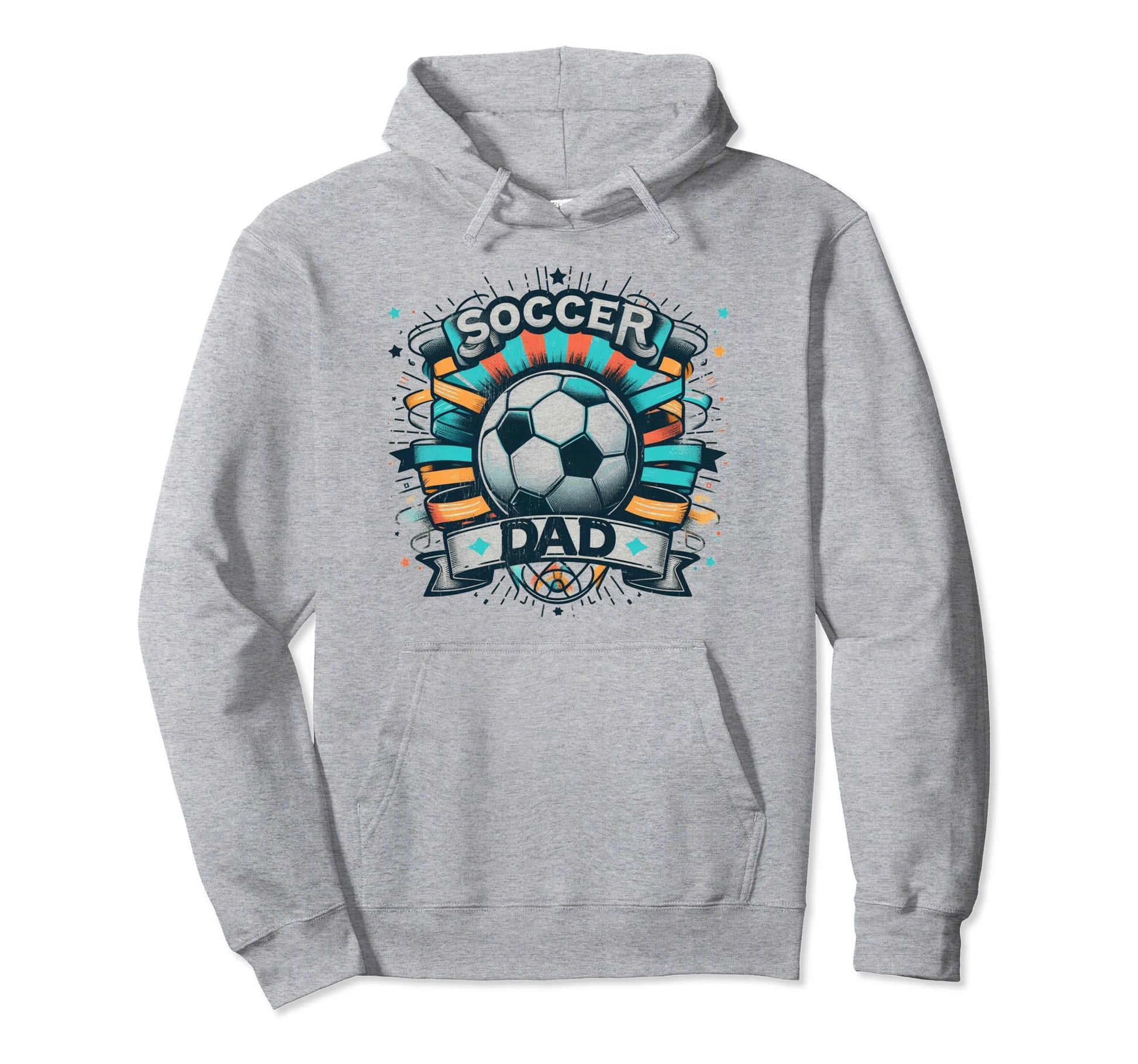 Soccer Dad Family Matching Dad Fathers Day Hoodie - Custom Art Print Unisex - T-Shirt, Sweatshirt, Hoodie