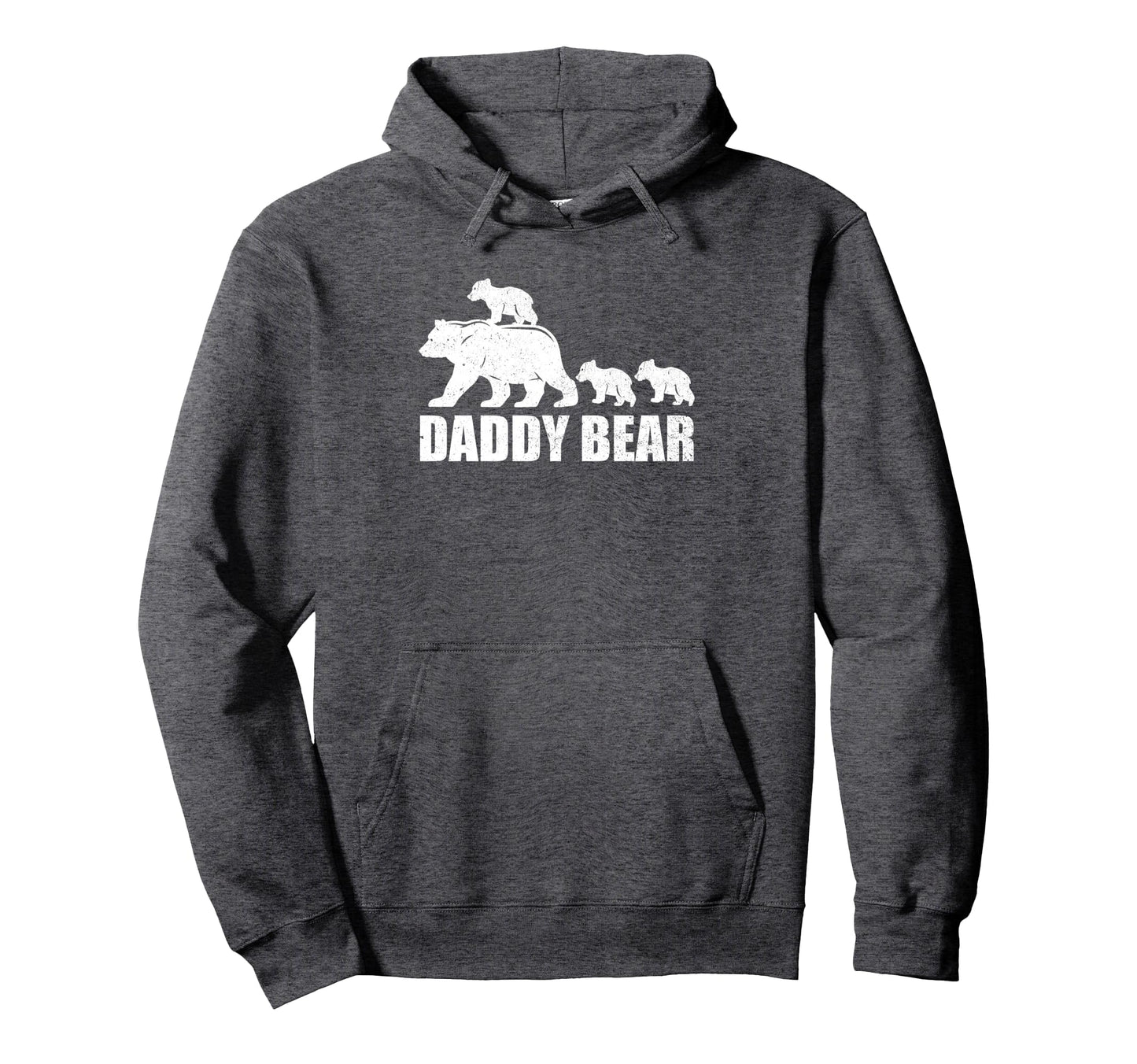 Daddy Bear Three Cubs Bear Daddy Hoodie - Novelty Apparel for Adults - T-Shirt, Sweatshirt, Hoodie