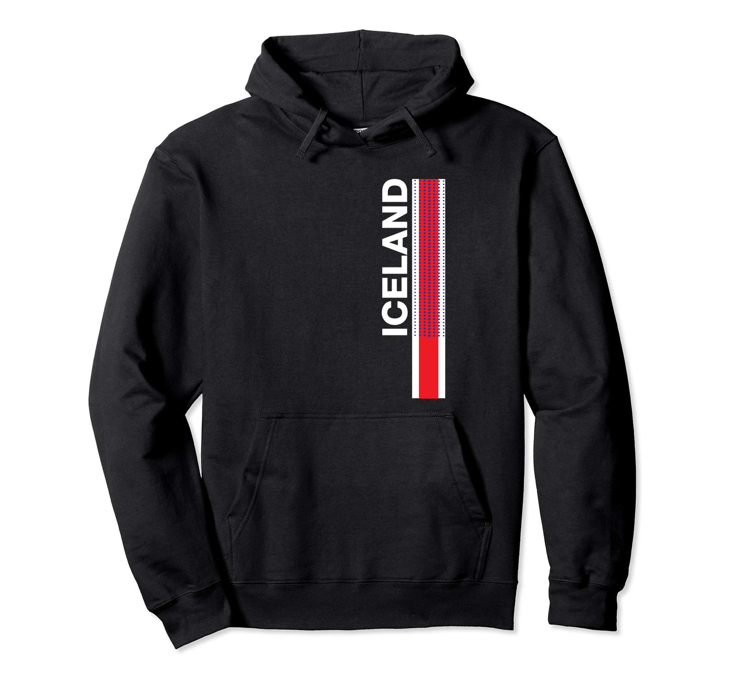Iceland Football Soccer Hoodie - Graphic Print Unisex - T-Shirt, Sweatshirt, Hoodie