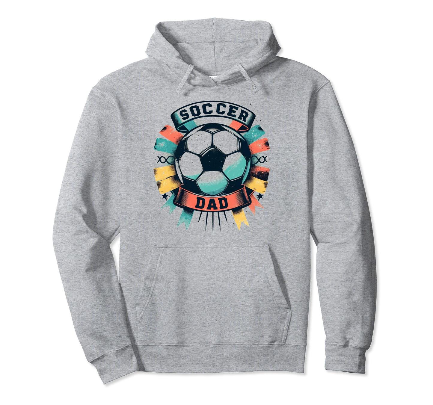 Soccer Dad Family Matching Dad Fathers Day Hoodie - Streetwear Style Unisex - T-Shirt, Sweatshirt, Hoodie