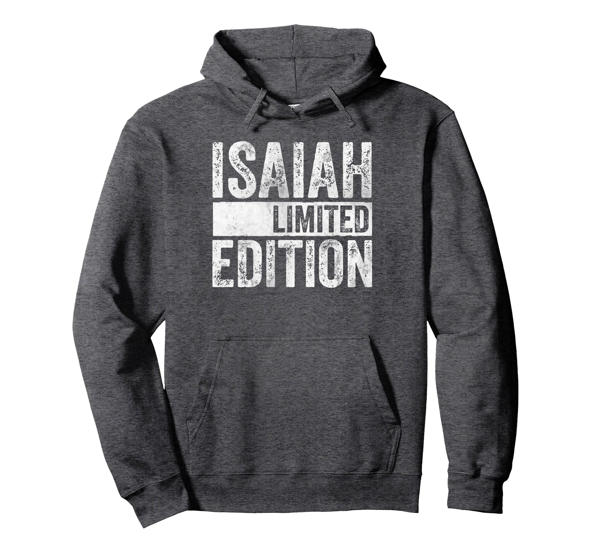Funny Personalized Name Joke Isaiah Hoodie - Minimalist Print for Adults - T-Shirt, Sweatshirt, Hoodie