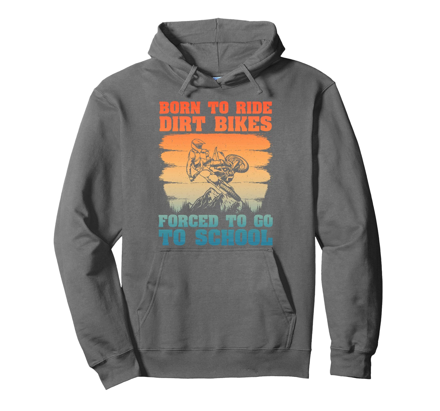 Funny Dirt Bike Art Motocross Dirt Hoodie - Minimalist Print for Adults - T-Shirt, Sweatshirt, Hoodie