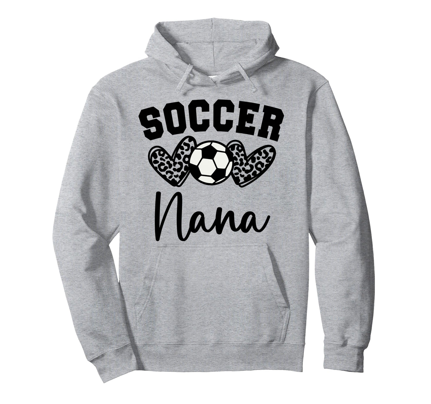 Soccer Nana Matching Family Soccer Hoodie - Novelty Apparel Unisex - T-Shirt, Sweatshirt, Hoodie