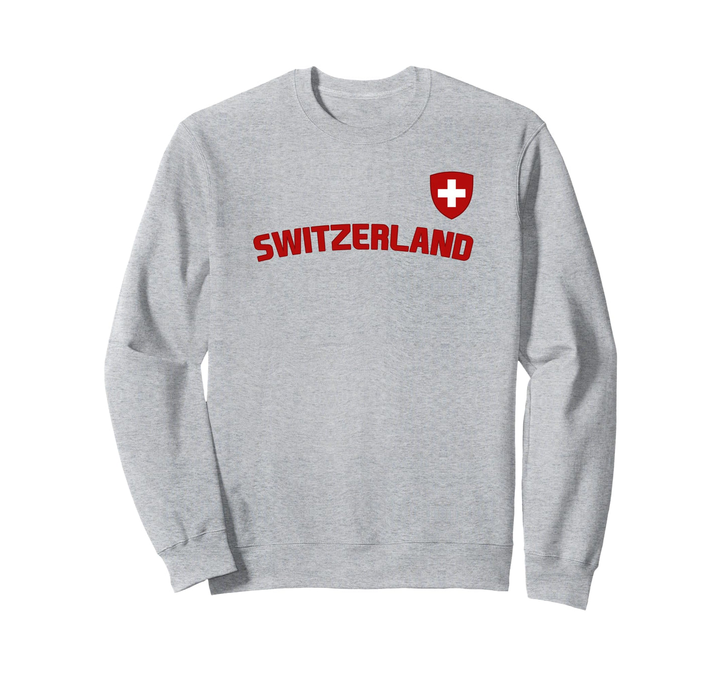 Switzerland Flag Swiss Pride Sweatshirt - Casual Everyday Wear Unisex - T-Shirt, Sweatshirt, Hoodie