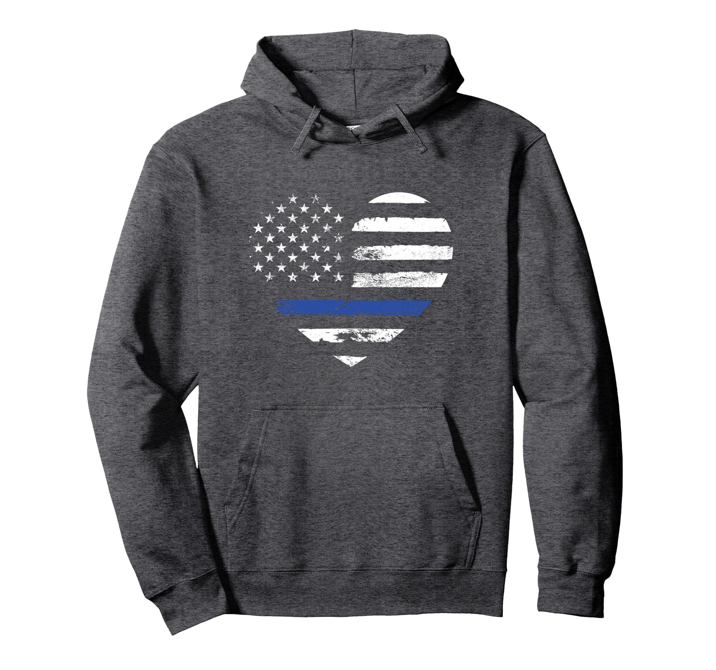 Police Officer Support Thin Blue Line Hoodie - Trendy Graphic for Adults - T-Shirt, Sweatshirt, Hoodie