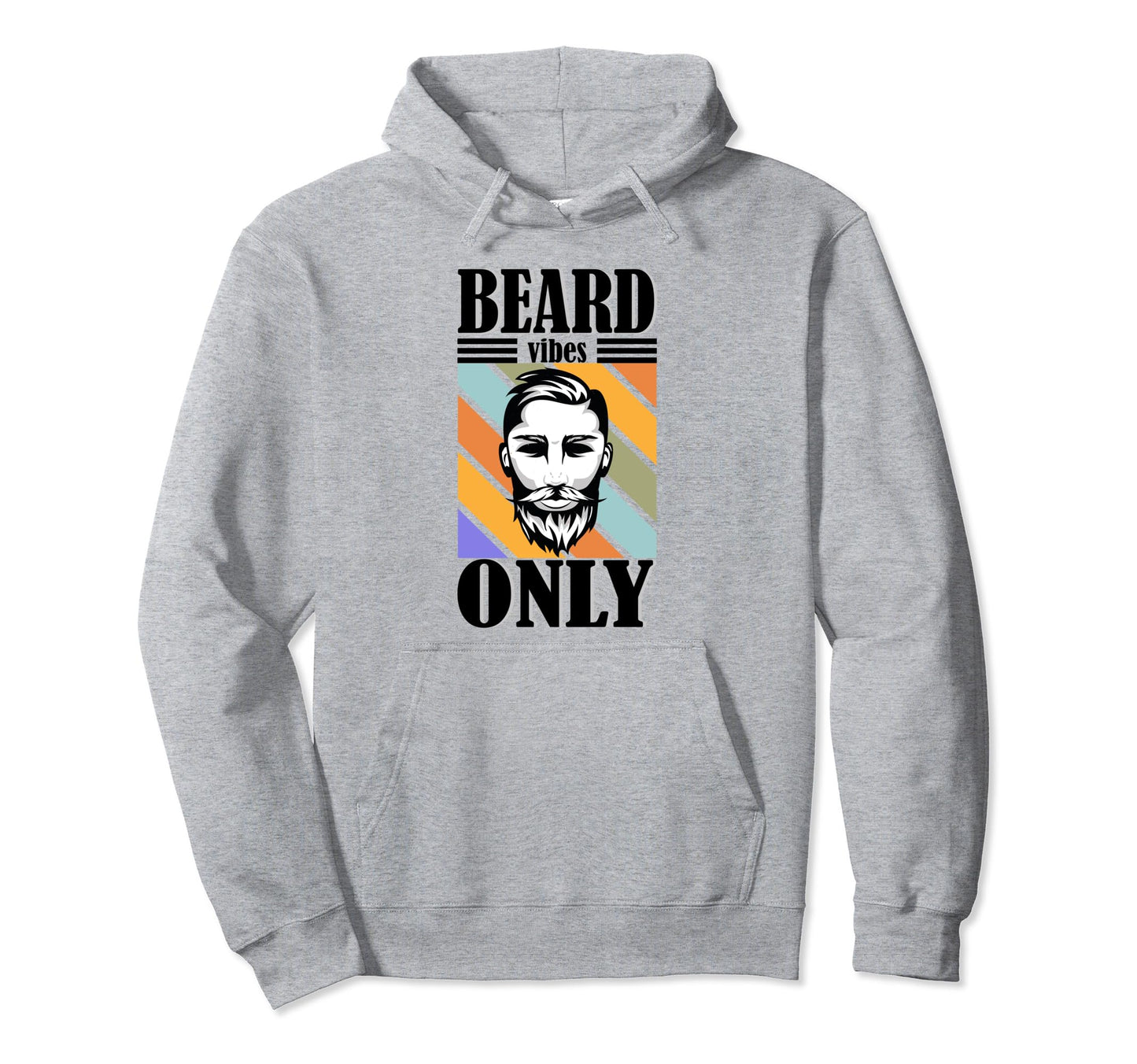 Beard Bearded Mens Dad Daddy Barber Hoodie - Unique Graphic Men Women - T-Shirt, Sweatshirt, Hoodie