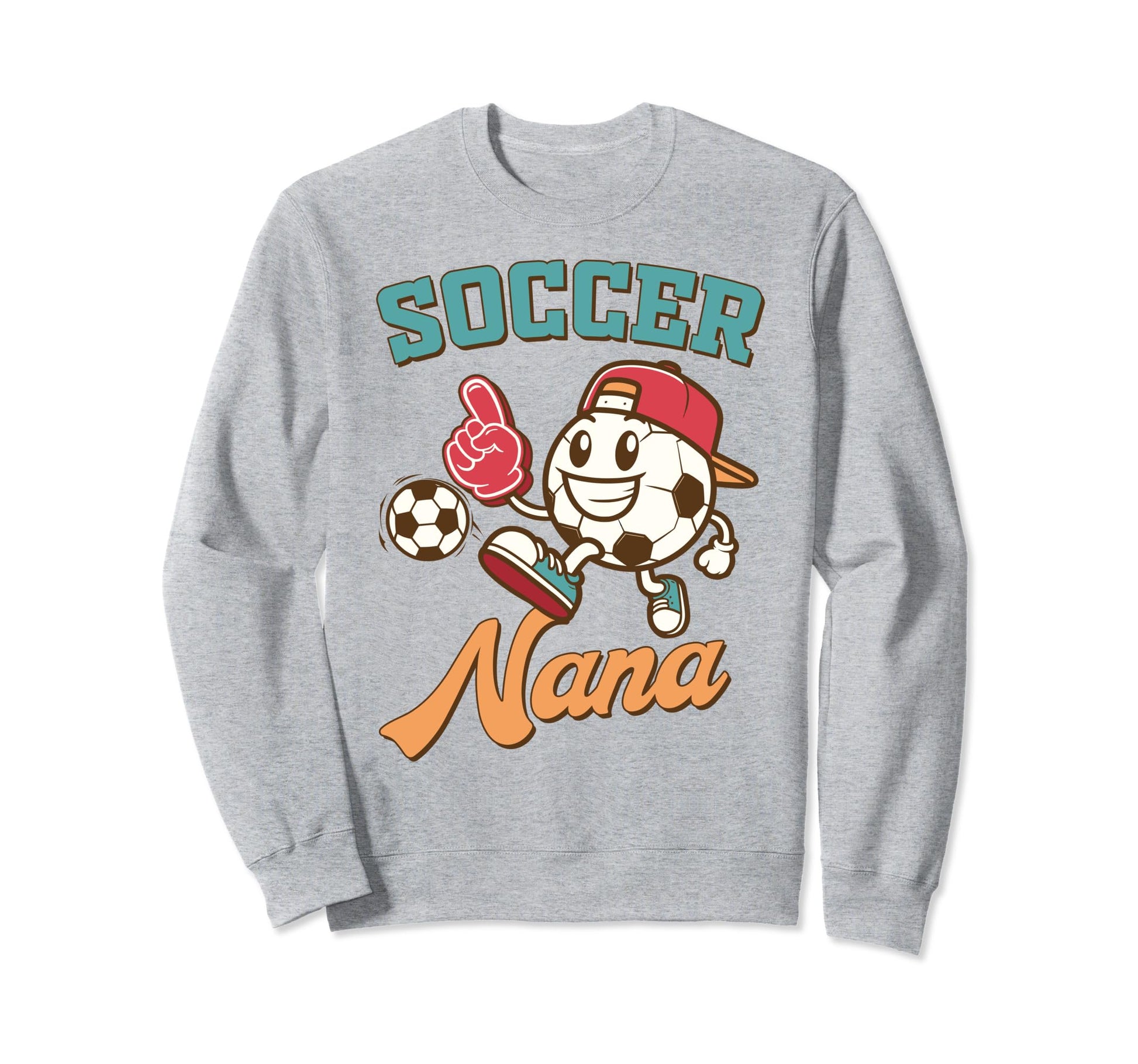 Soccer Nana Game Day Family Supporter Sweatshirt - Trendy Graphic Unisex - T-Shirt, Sweatshirt, Hoodie